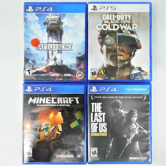PS4 500GB With 4 Games Including Minecraft No Power Cable image number 11