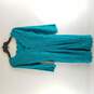 Diane Von Furstenberg Womens Turquoise Blue Lace Dress 8 image number 2