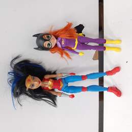 Mattel DC Comic Superhero Dolls 2pc Bundle