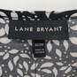 Lane Bryant Black & White Patterned Maxi Dress WM Size 26/28 NWT image number 3