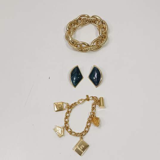 Bundle of Assorted Fashion Costume Jewelry image number 3