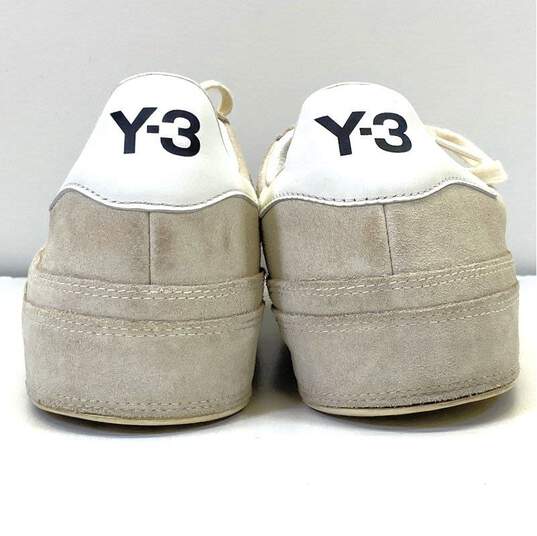 Adidas Y-3 Gazelle Cream White Sneaker Casual Shoes Men 10.5 image number 4
