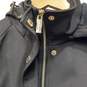 Michael Kors Hooded Full Zip & Snap Button Parka Trench Style Coat Size Large image number 4