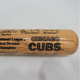2003 Chicago Cubs National League Division Champs Bat Limited Edition Engraved alternative image