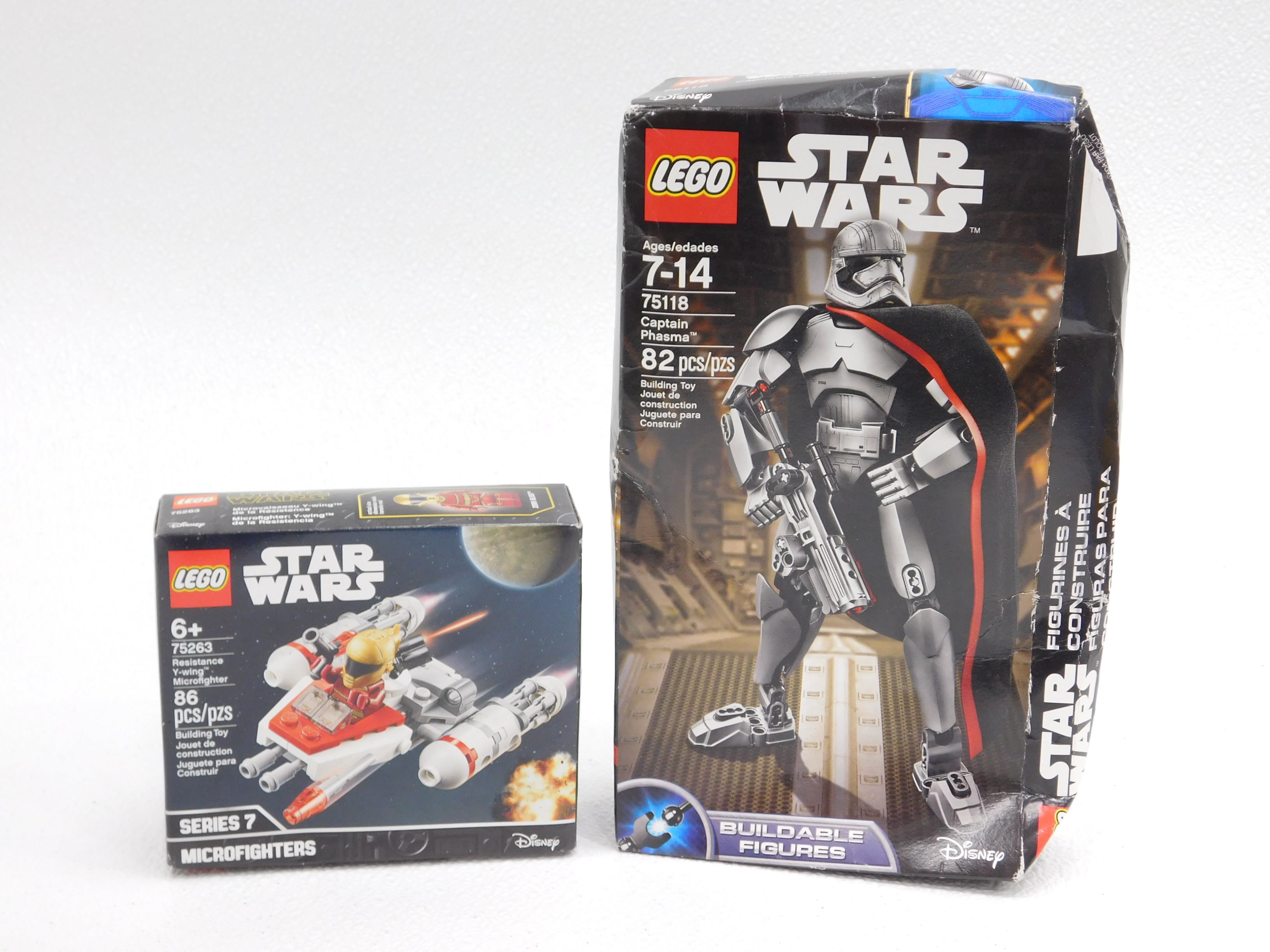 Buy the Star Wars Factory Sealed Sets 75118: Captain Phasma & 75263 ...