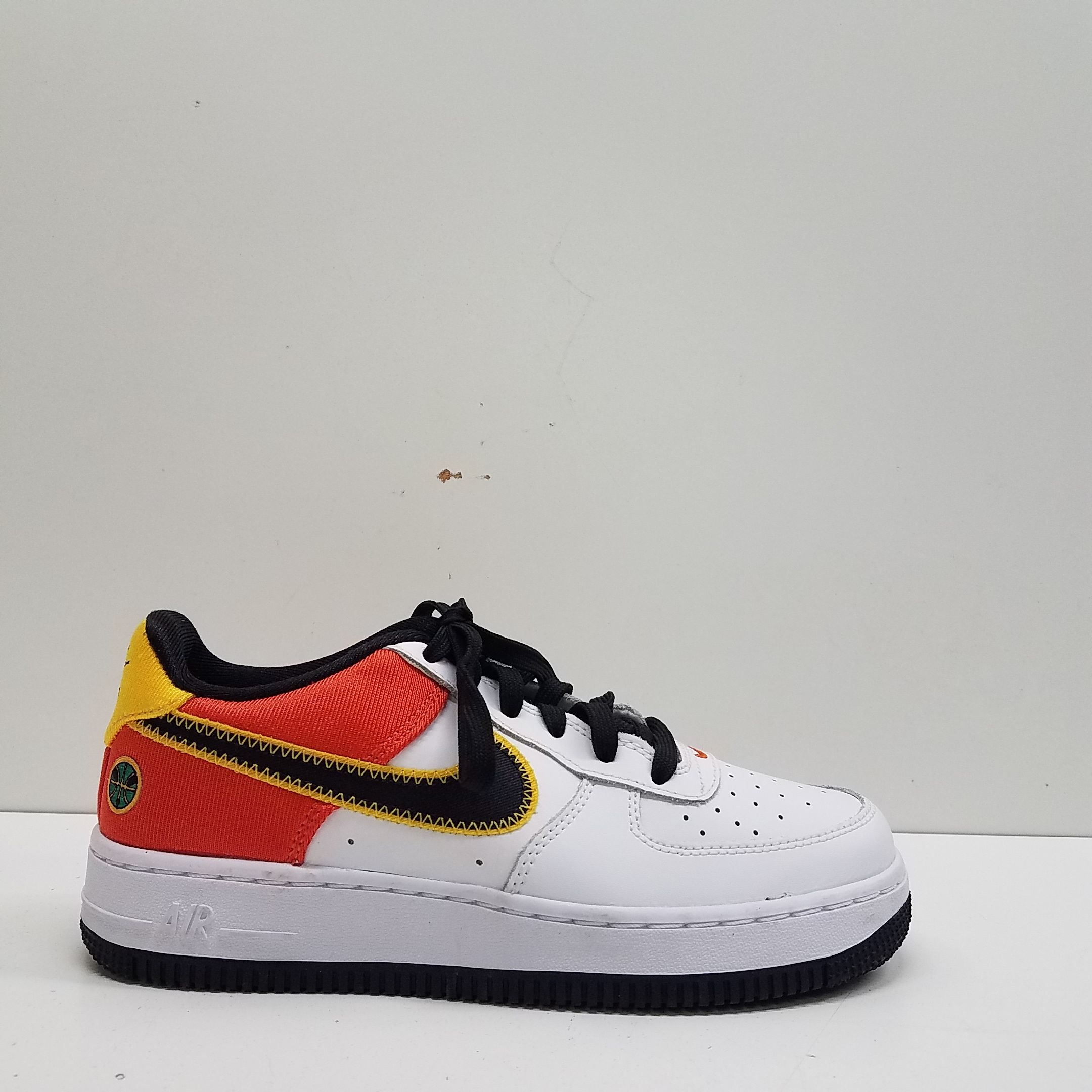 Buy the Nike Air Force 1 Low LV8 PS Roswell Raygun White Orange DD9530-100  sz 5.5Y / 7 W