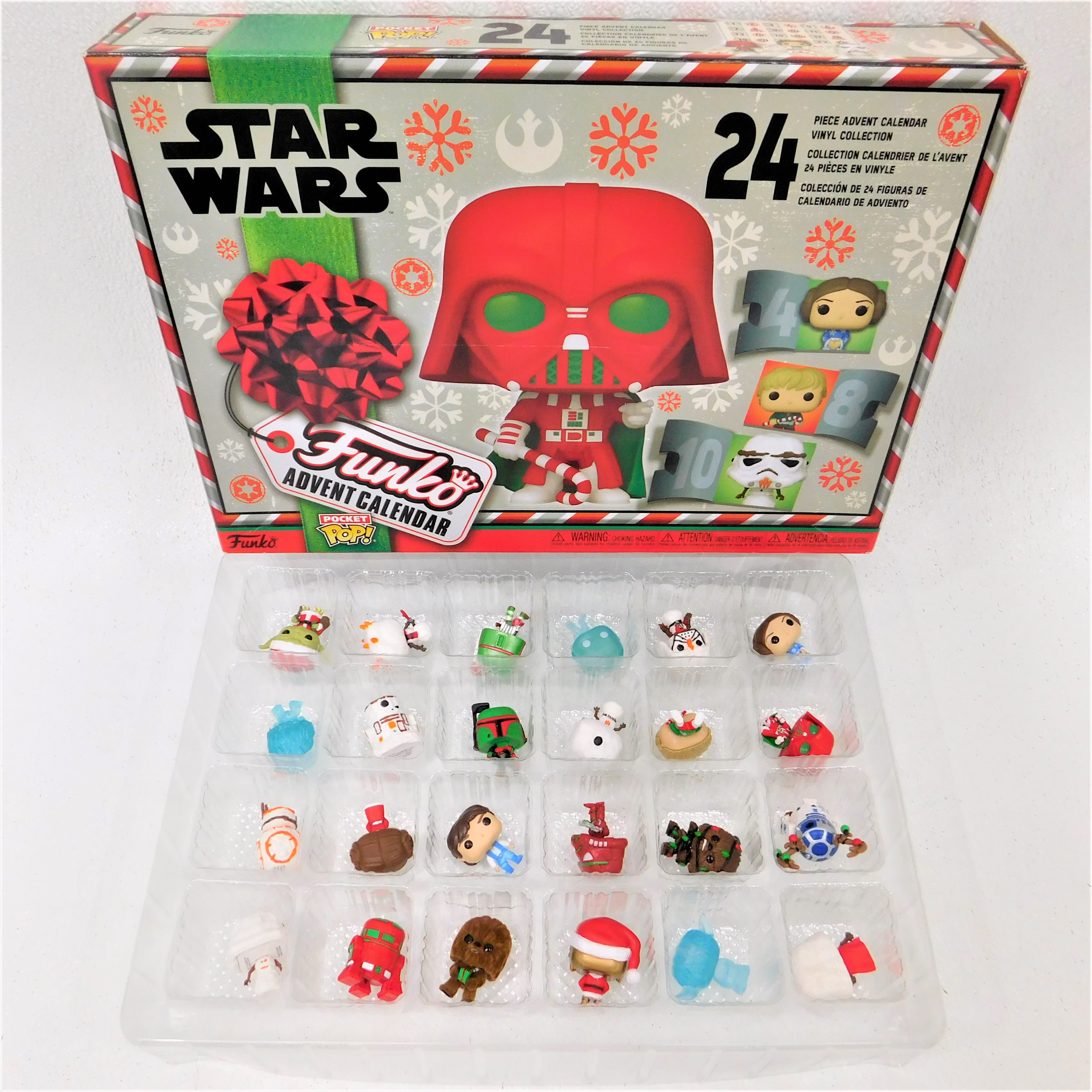 Buy the Funko pocket Pop Star Wars Advent Calendar 24 Figures |  GoodwillFinds