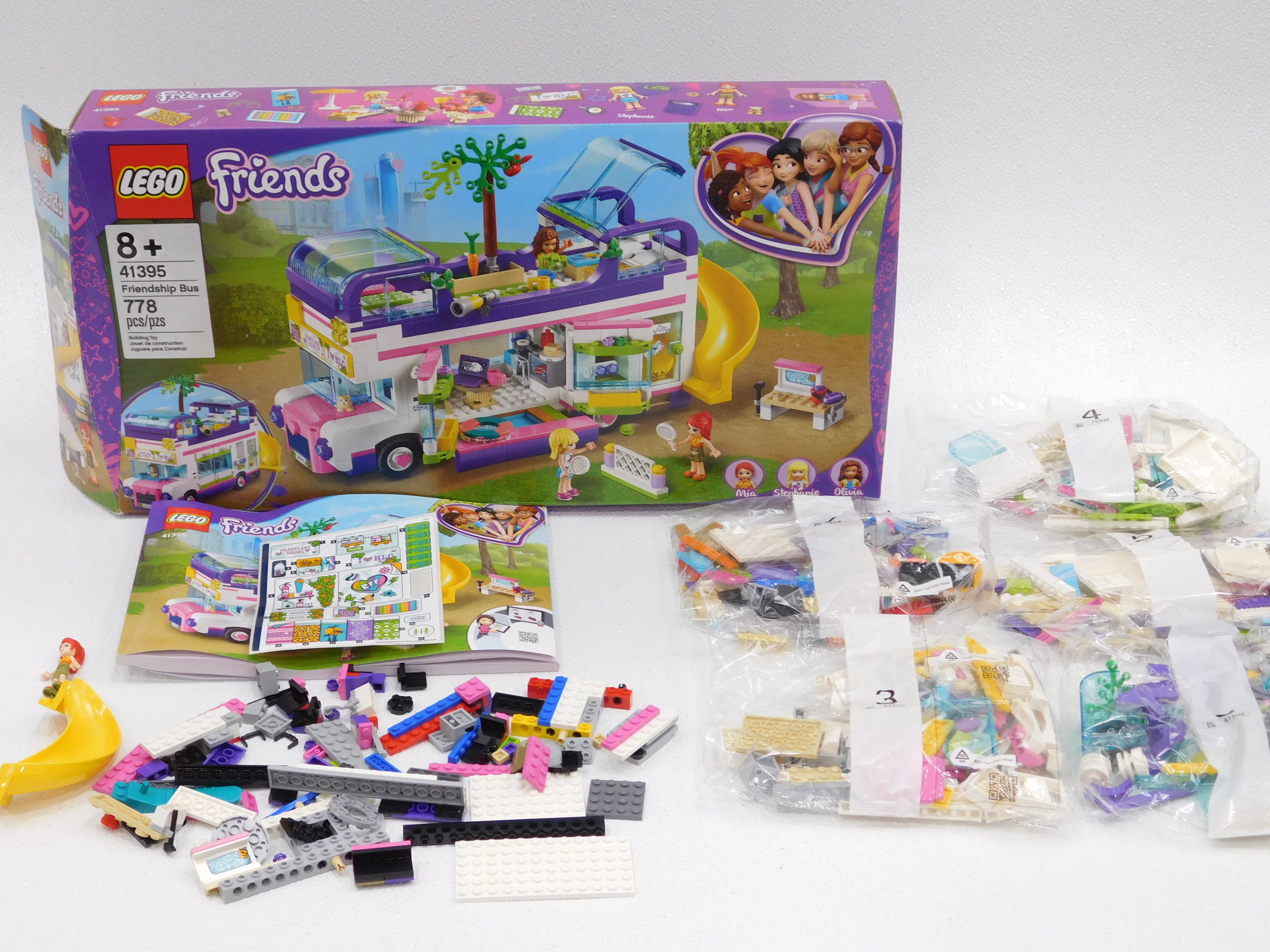 Drik vand Seminar kvælende Buy the Friends Set 41395: Friendship Bus w/ mostly sealed polybags |  GoodwillFinds