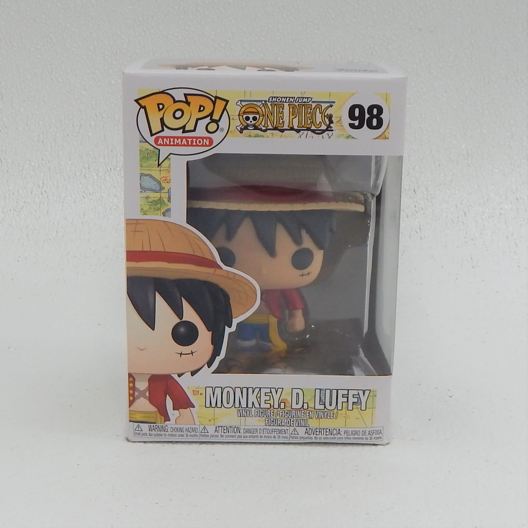 Buy Shonen Jump One Piece Monkey D. Luffy 98 Funko Pop IOB Anime for USD  16.49 | GoodwillFinds
