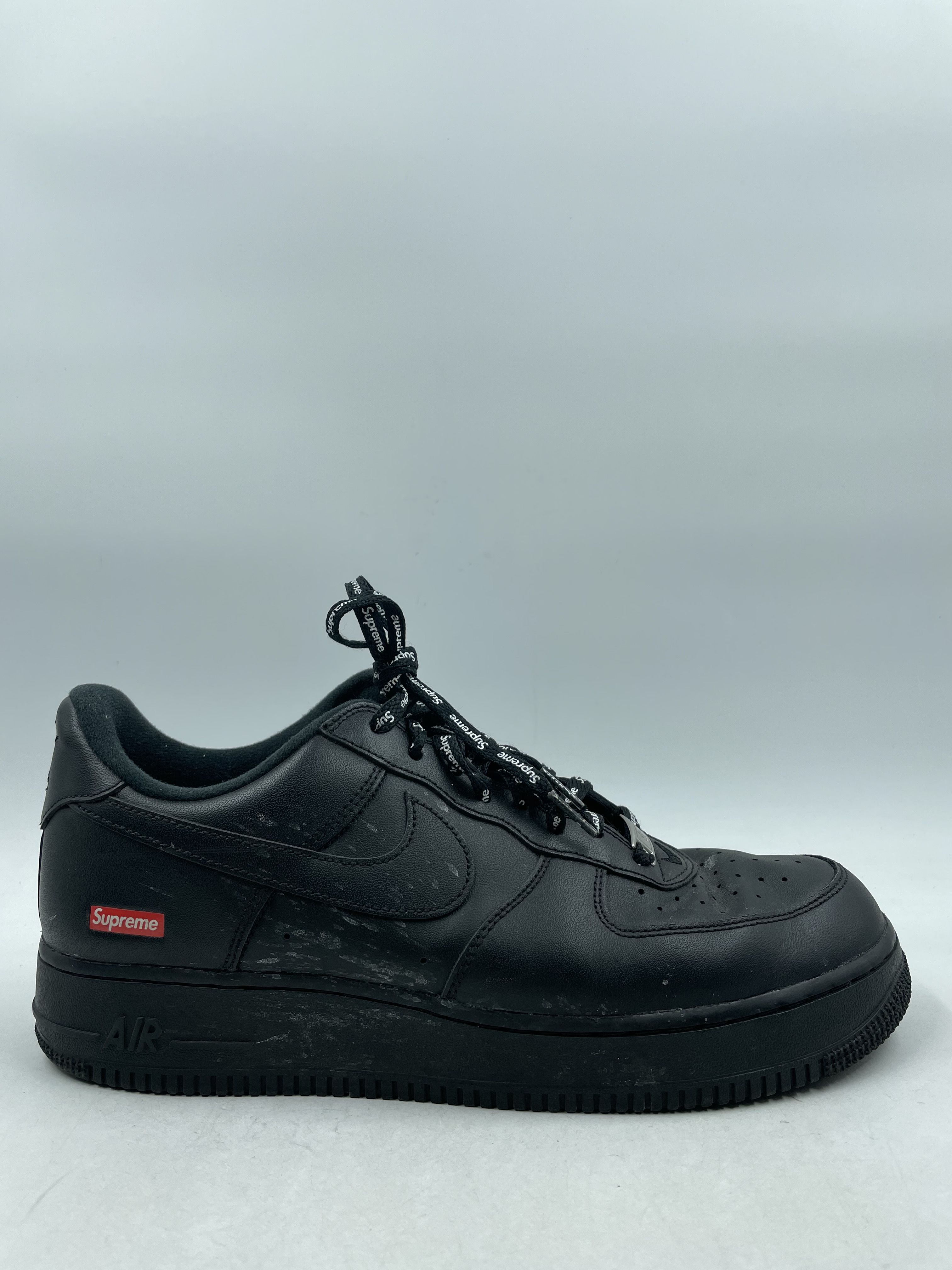 Buy Supreme X Nike Air Force 1 Low Black Men's 10 for USD 70.49 |  GoodwillFinds
