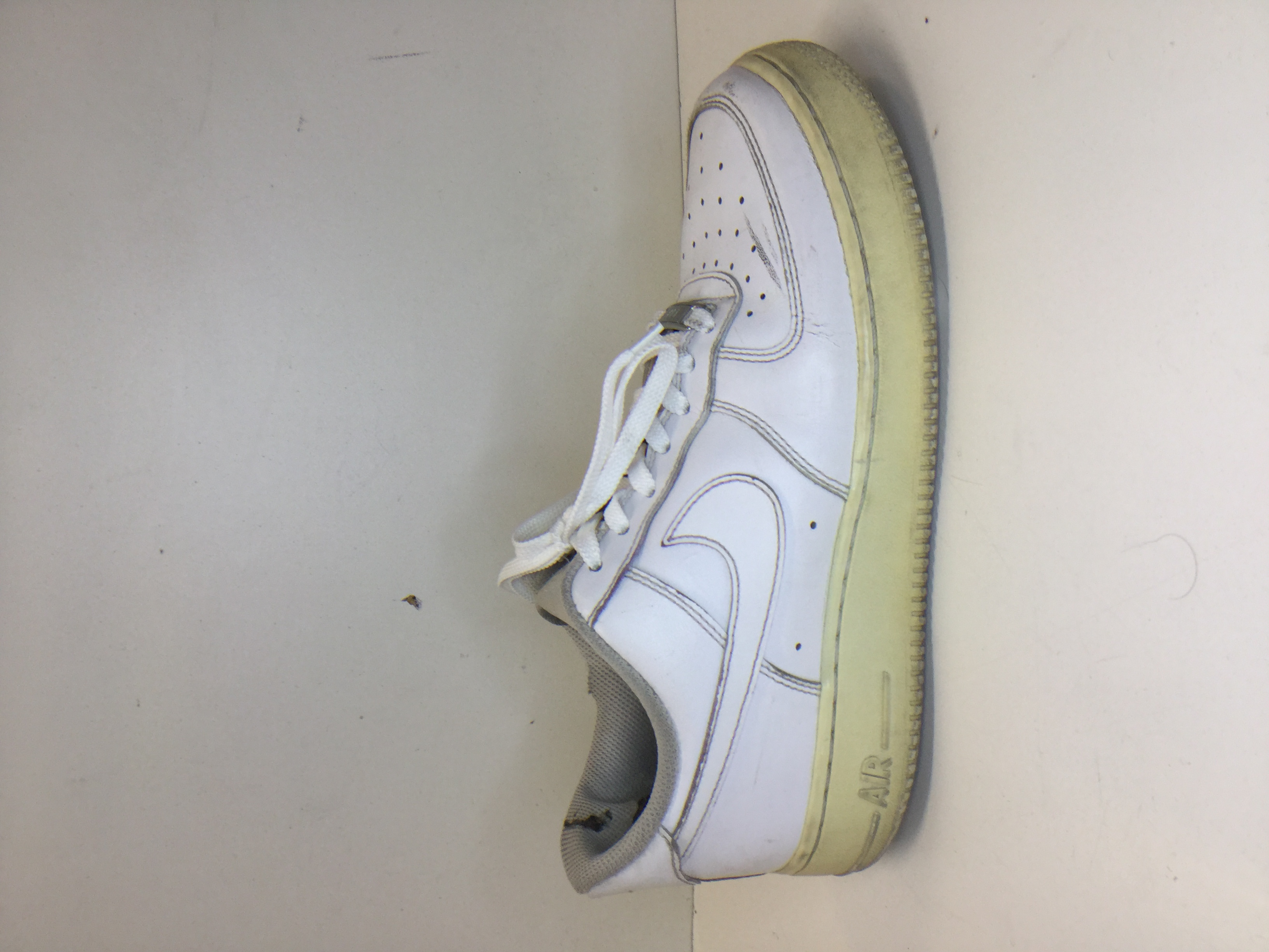 Buy the Nike Air Force 1 Triple White Shoes Sz 8.5 2017 Sneakers ...