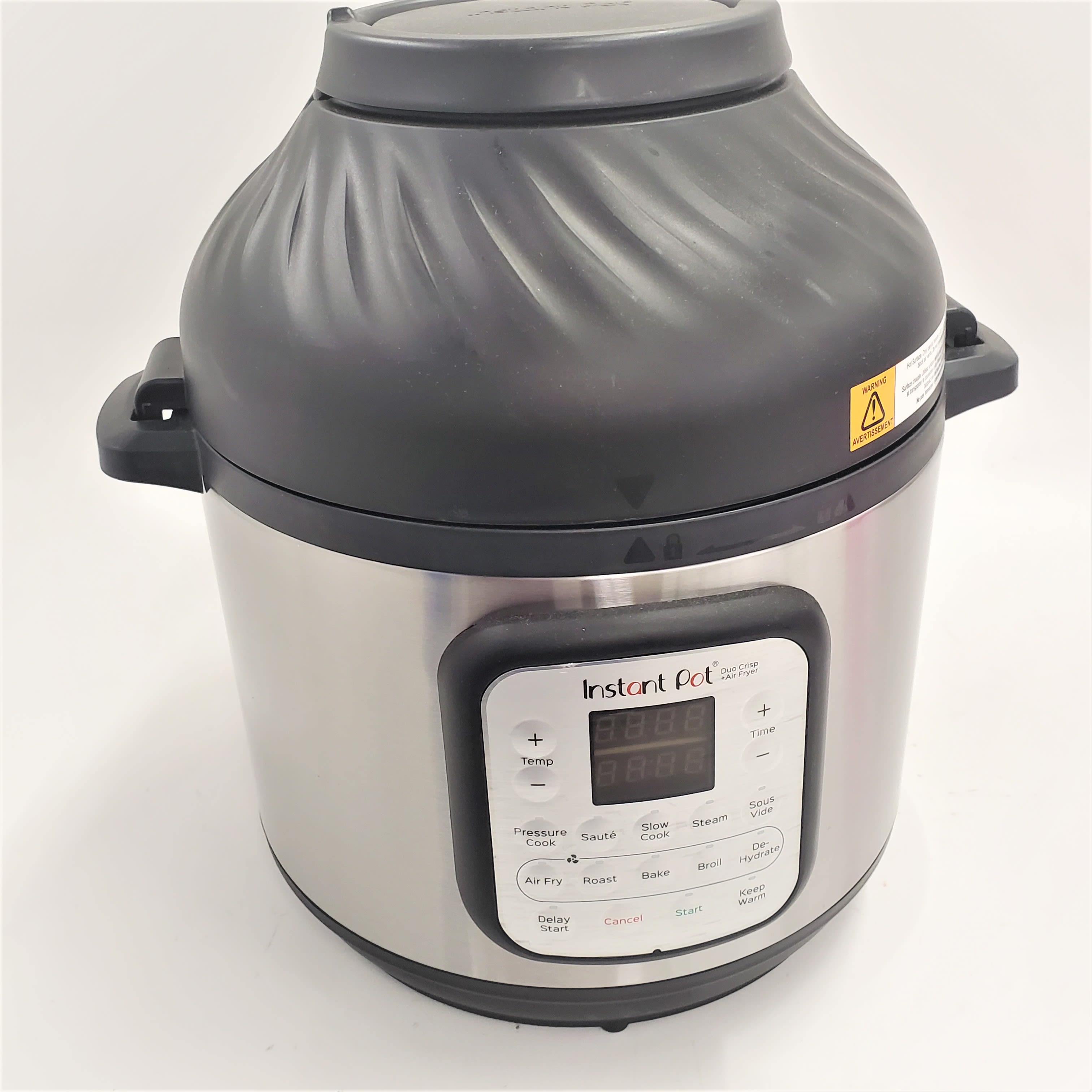 Buy the Instant Pot Duo Crisp Electric Pressure Cooker + Air Fryer Lid  8L/2Gal