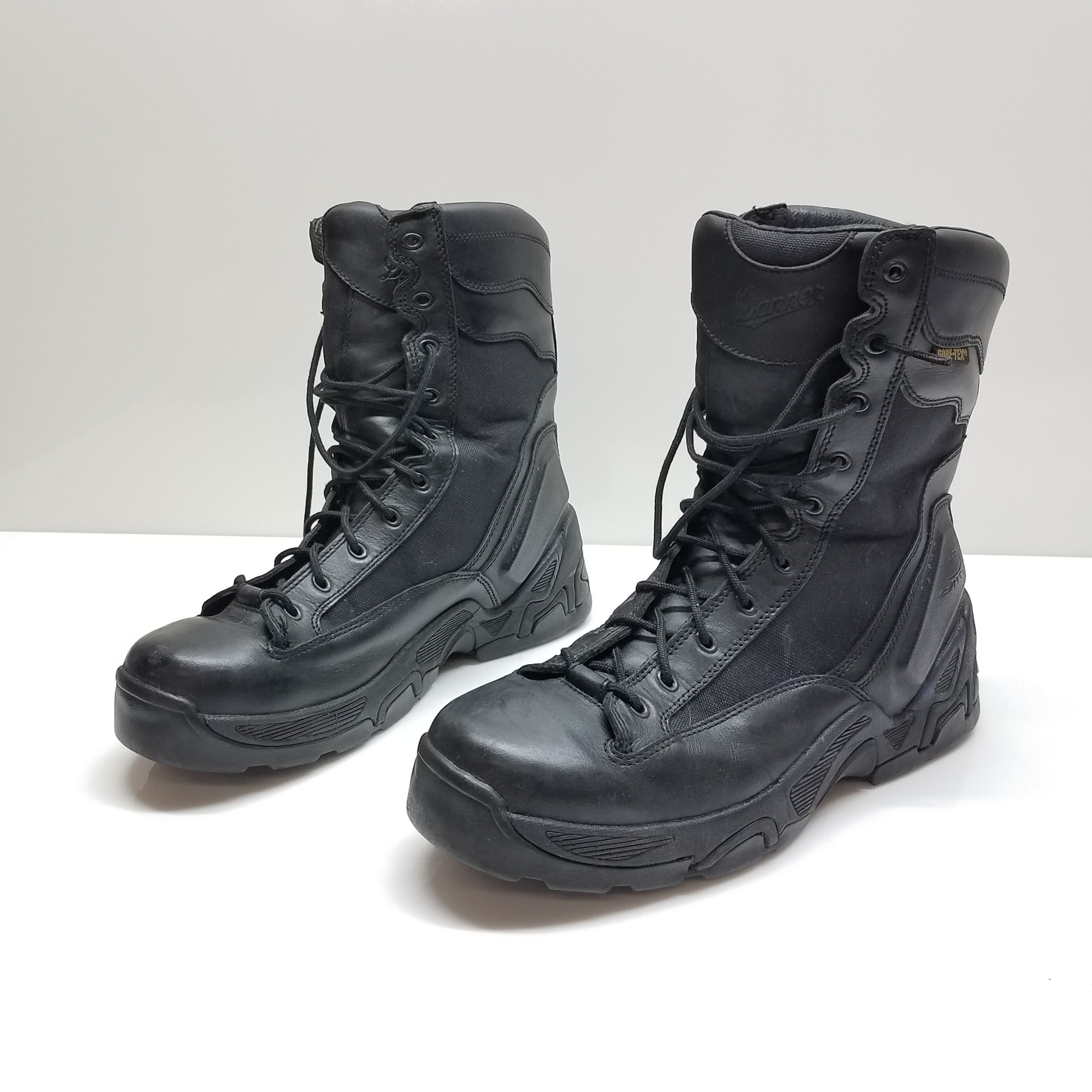 Buy the Danner 8in Telson Goretex Black Boots Men’s Size 12 | GoodwillFinds