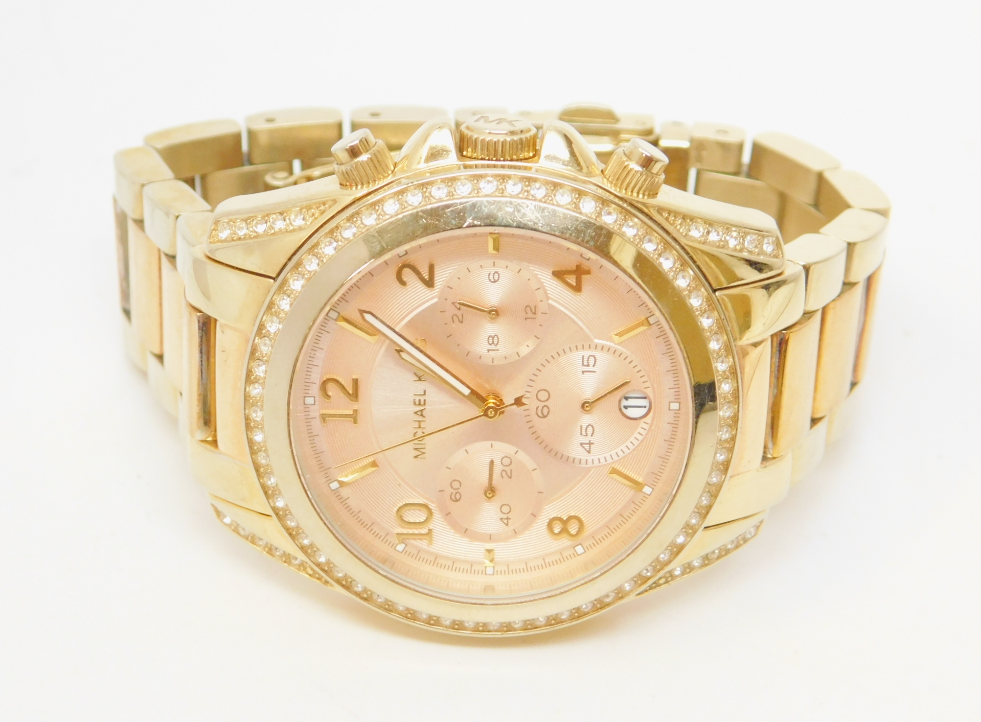 Buy the Michael Kors Chronograph Blair MK6316 Women's Watch 0.3lbs ...