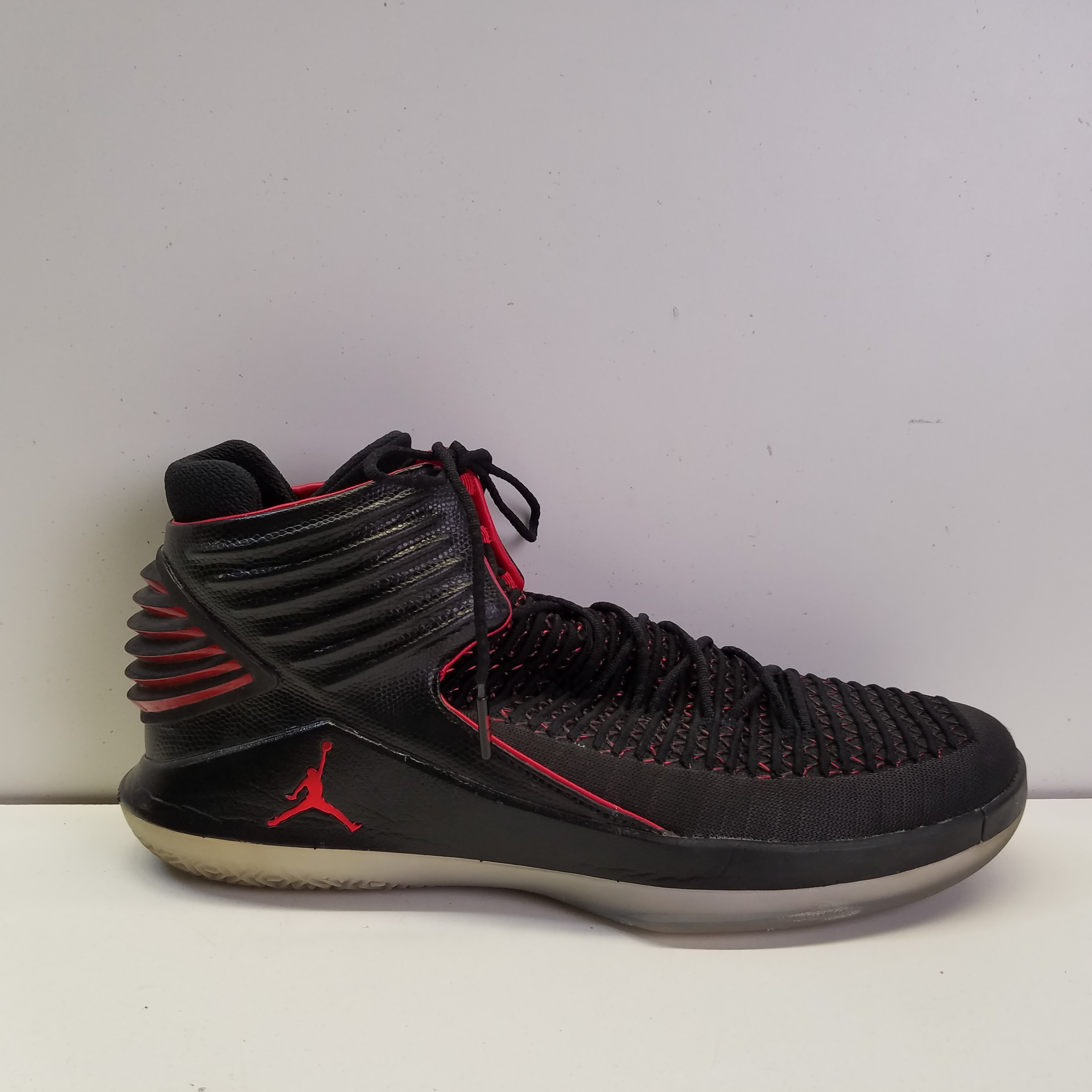 Utilfreds får tilskuer Buy the Nike Air Jordan XXXII MJ Day Black Size 15 | GoodwillFinds