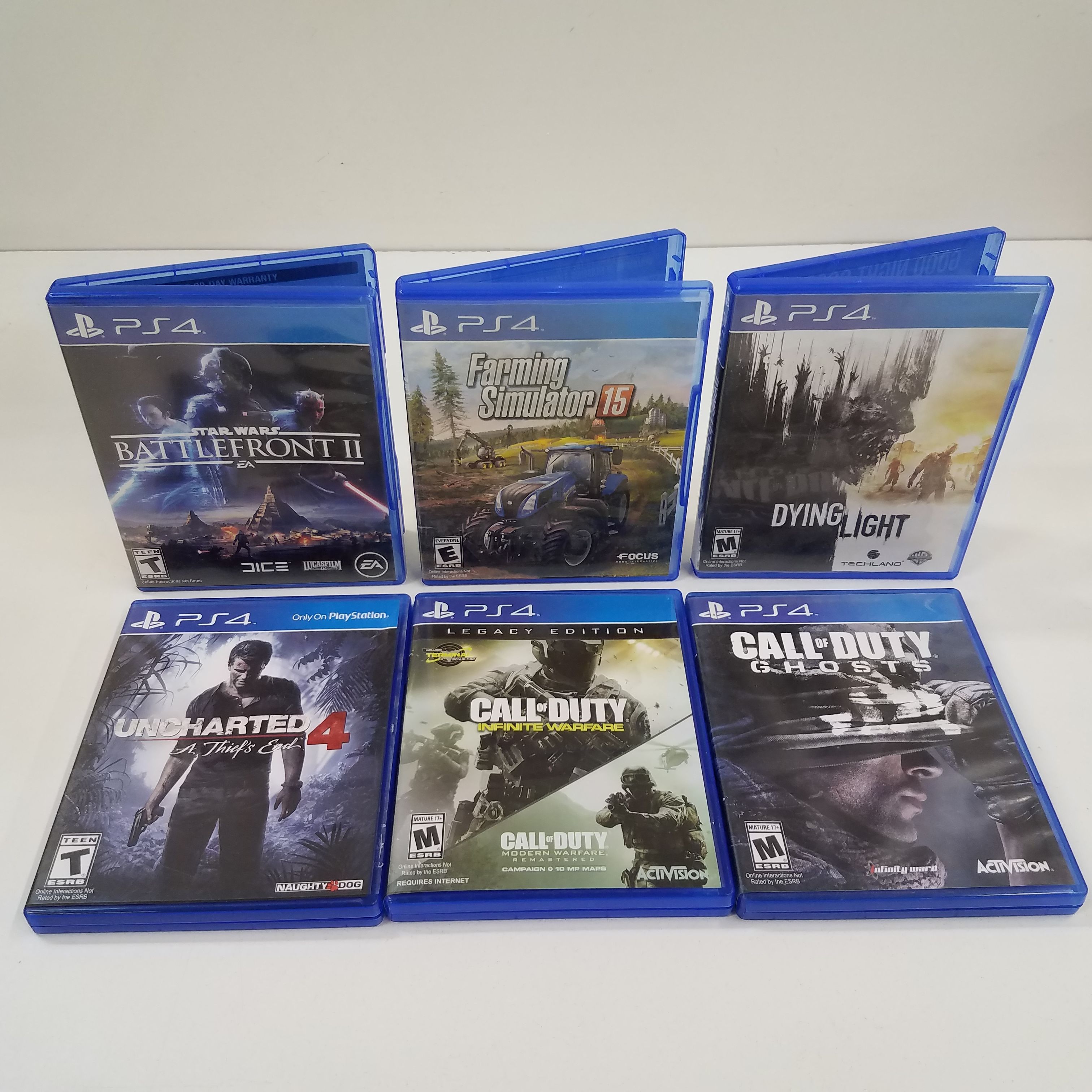 Call of Duty: Ghosts - Replacement PS4 Cover and Case. NO GAME!!