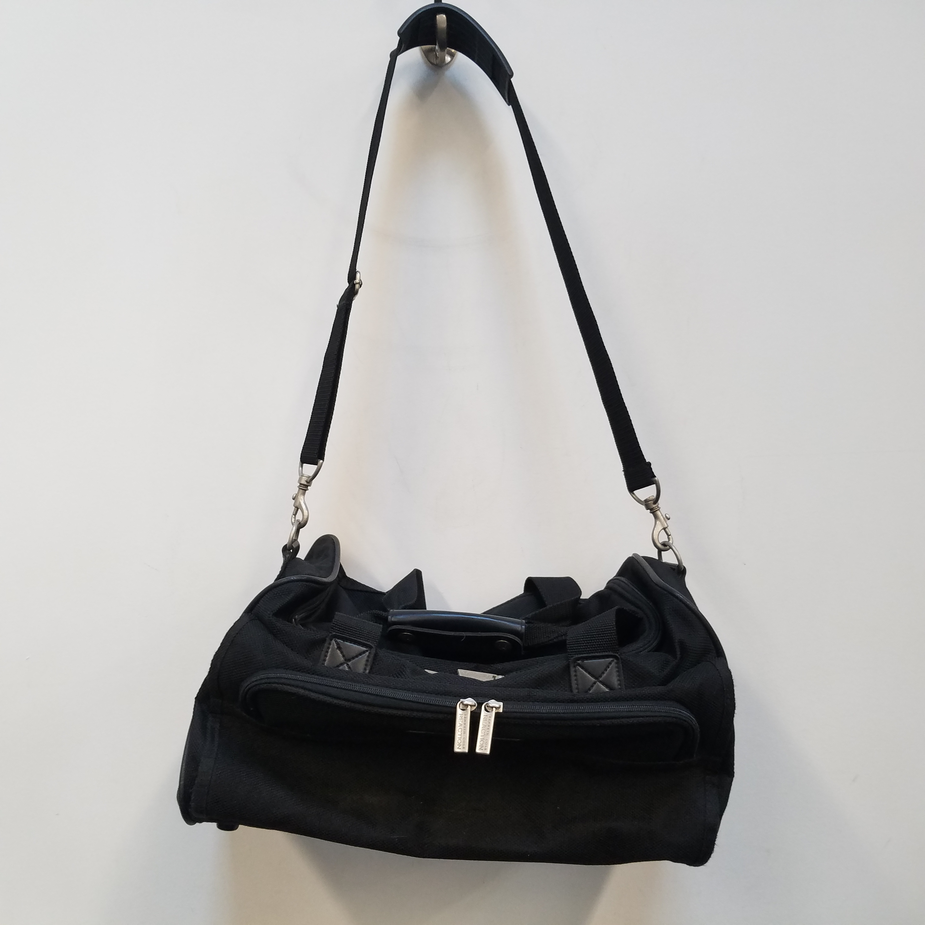 Buy the Kenneth Cole Black Duffle Bag | GoodwillFinds