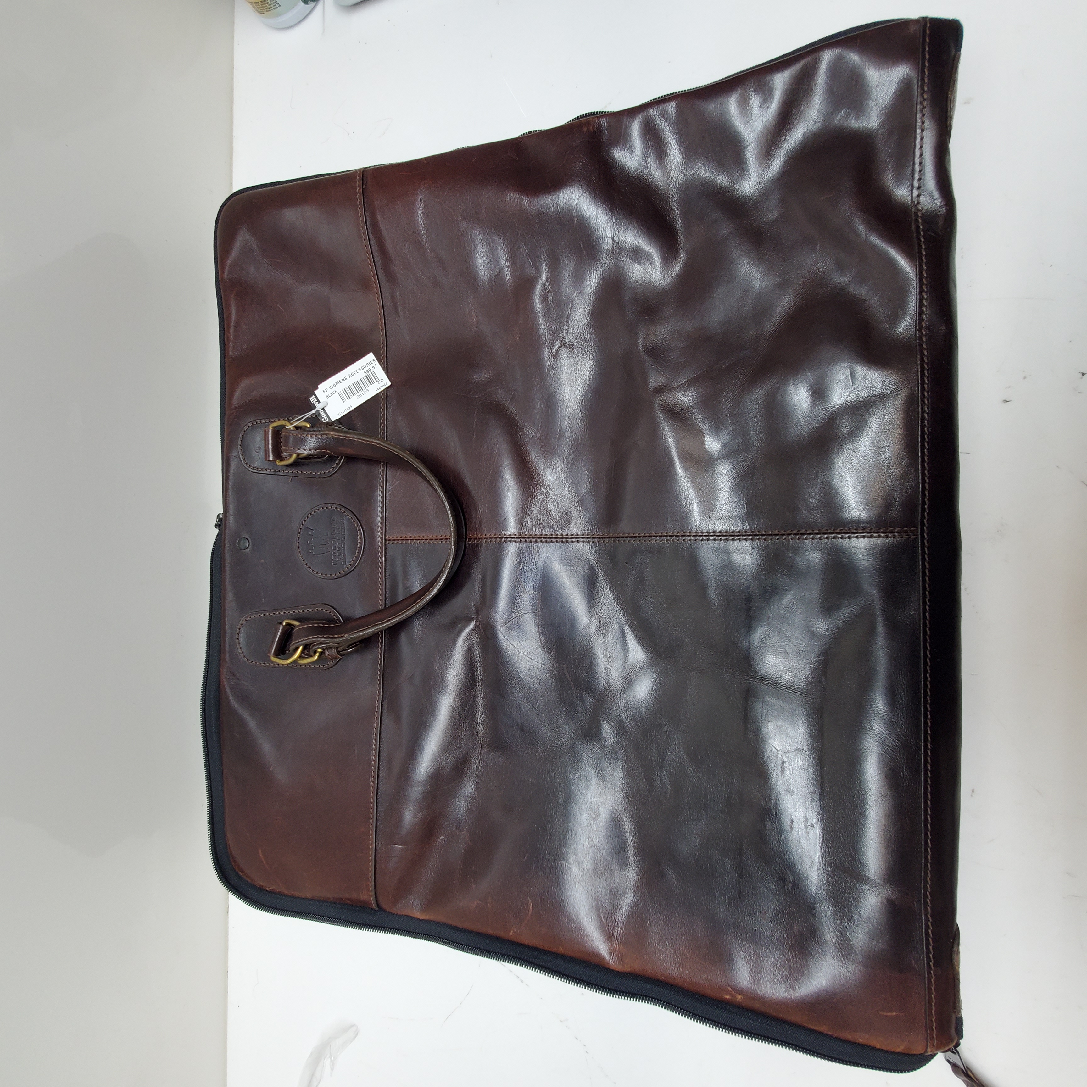 Buy the Mulholland Brothers Leather Garment Bag