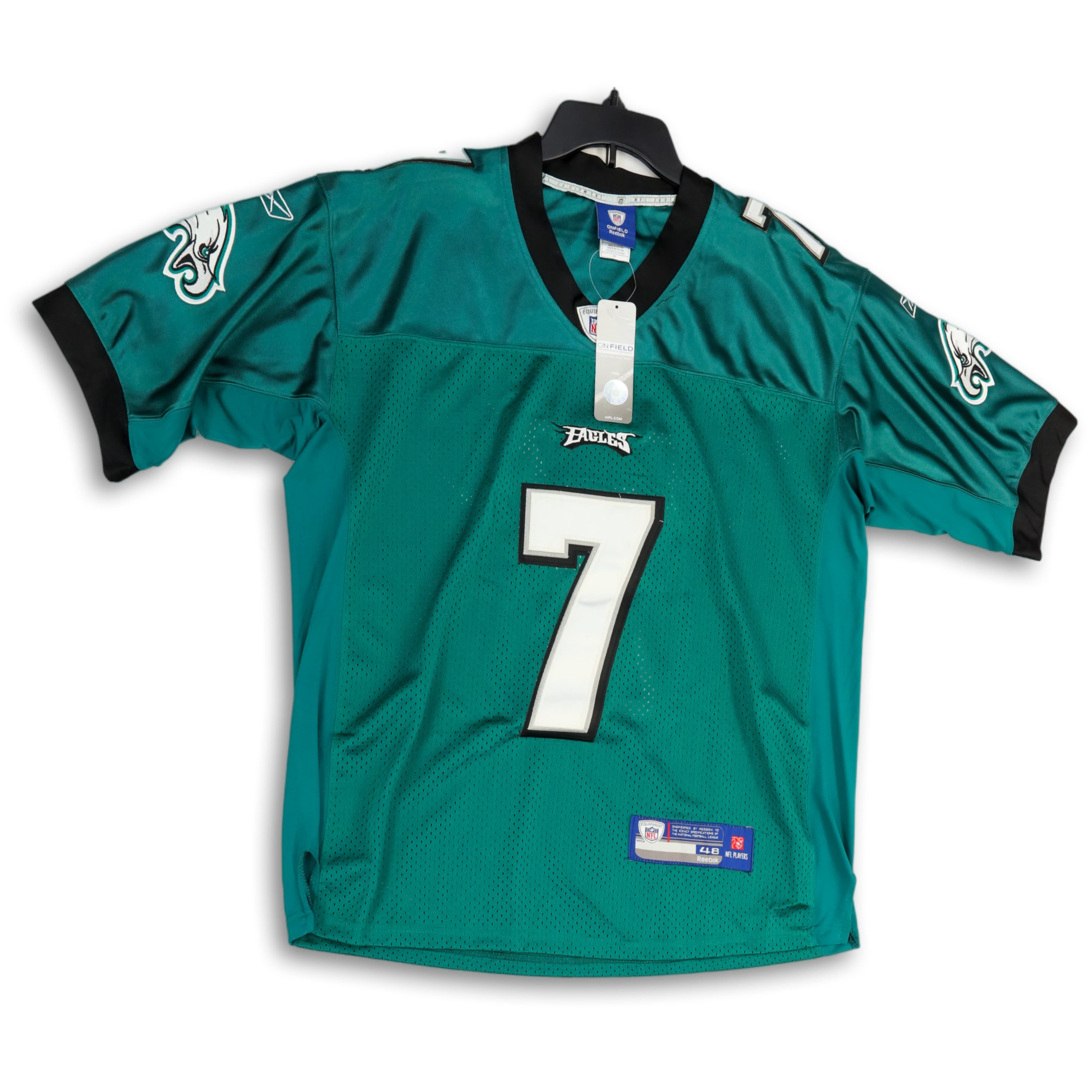 Buy the NWT Mens Green Philadelphia Eagles Michael Vick #7 NFL Football  Jersey 50