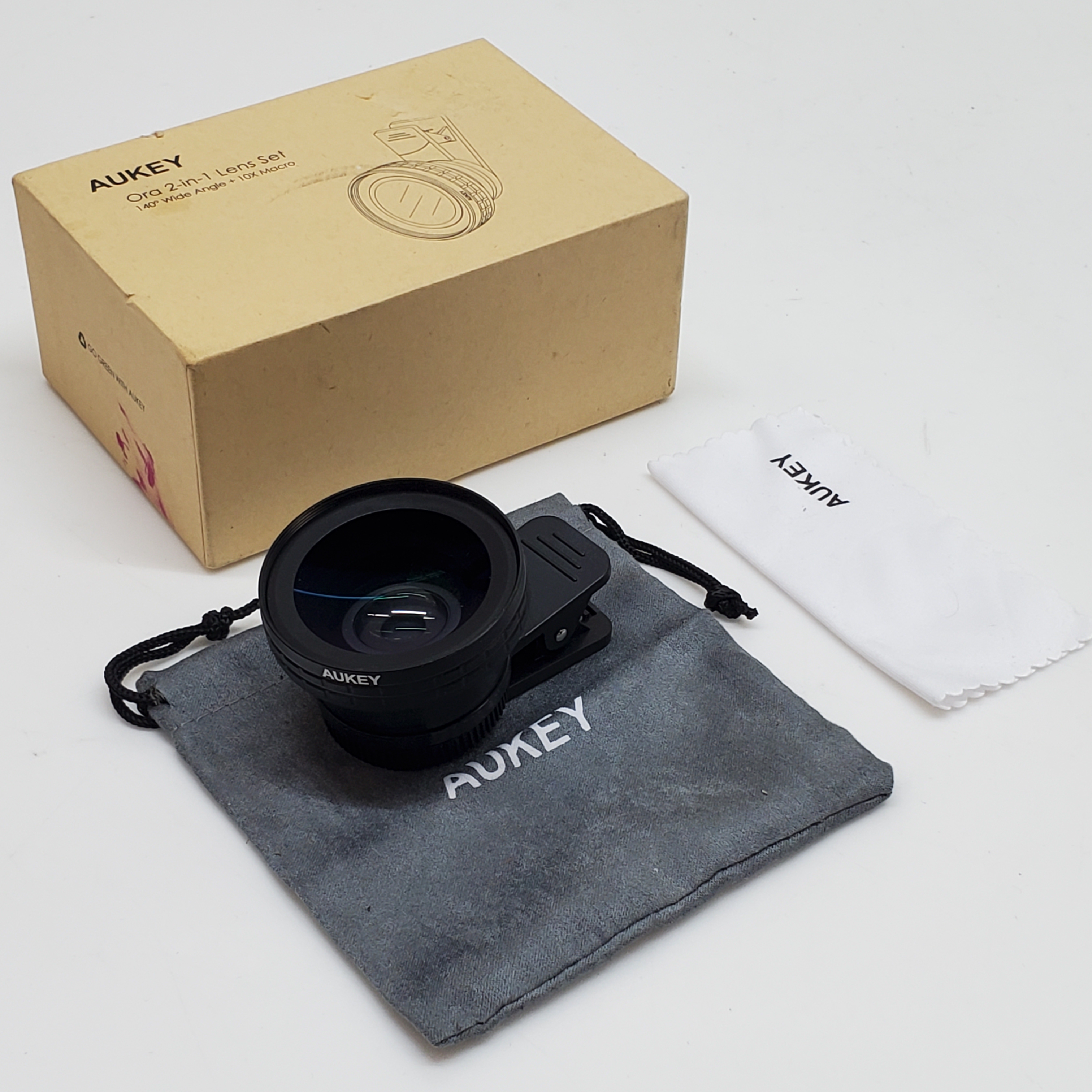 Buy the Aukey Ora 2-in-1 Lens Set | Phone Camera Lens |
