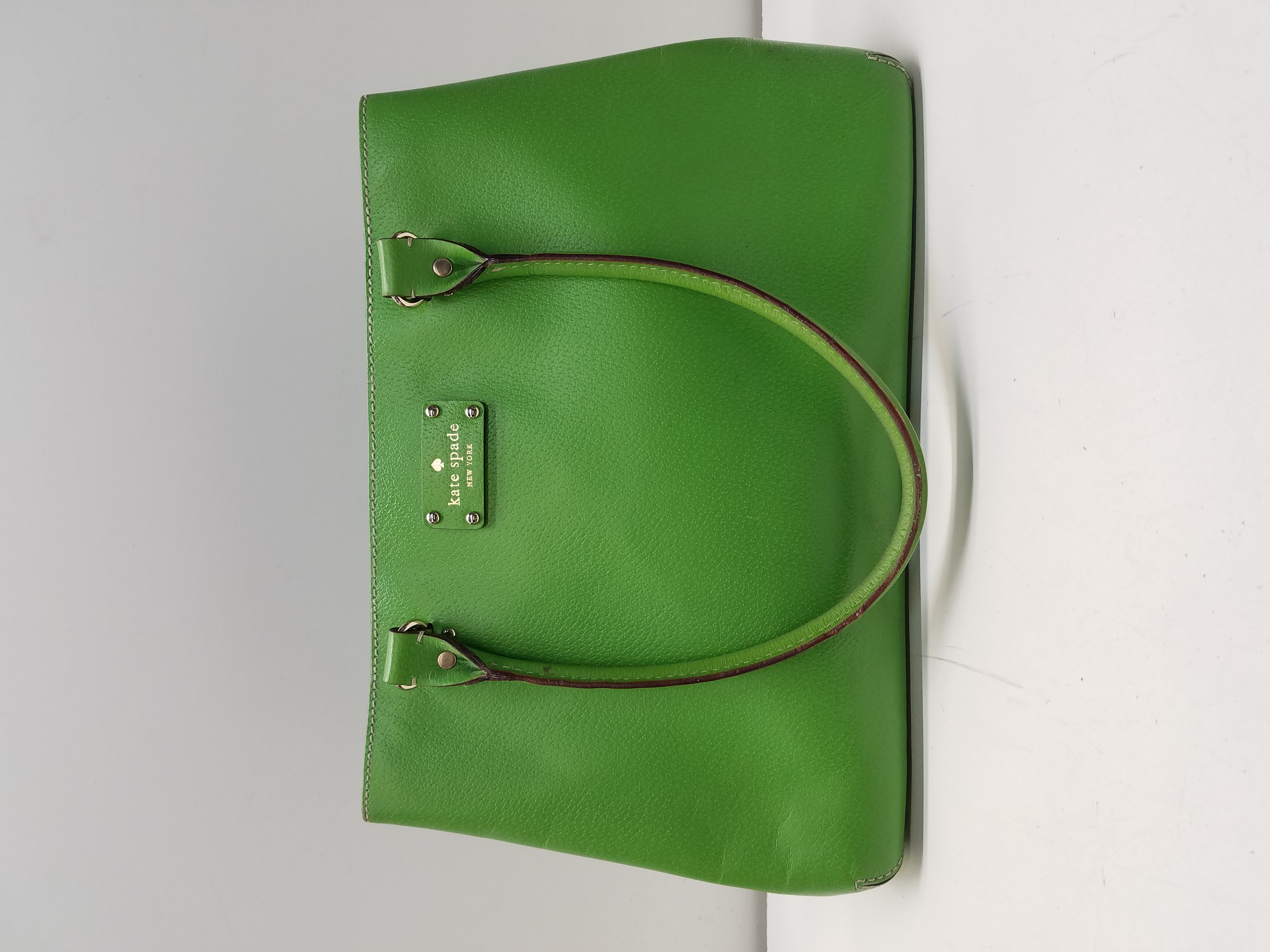 Buy the Kate Spade Green Shoulder Bag | GoodwillFinds