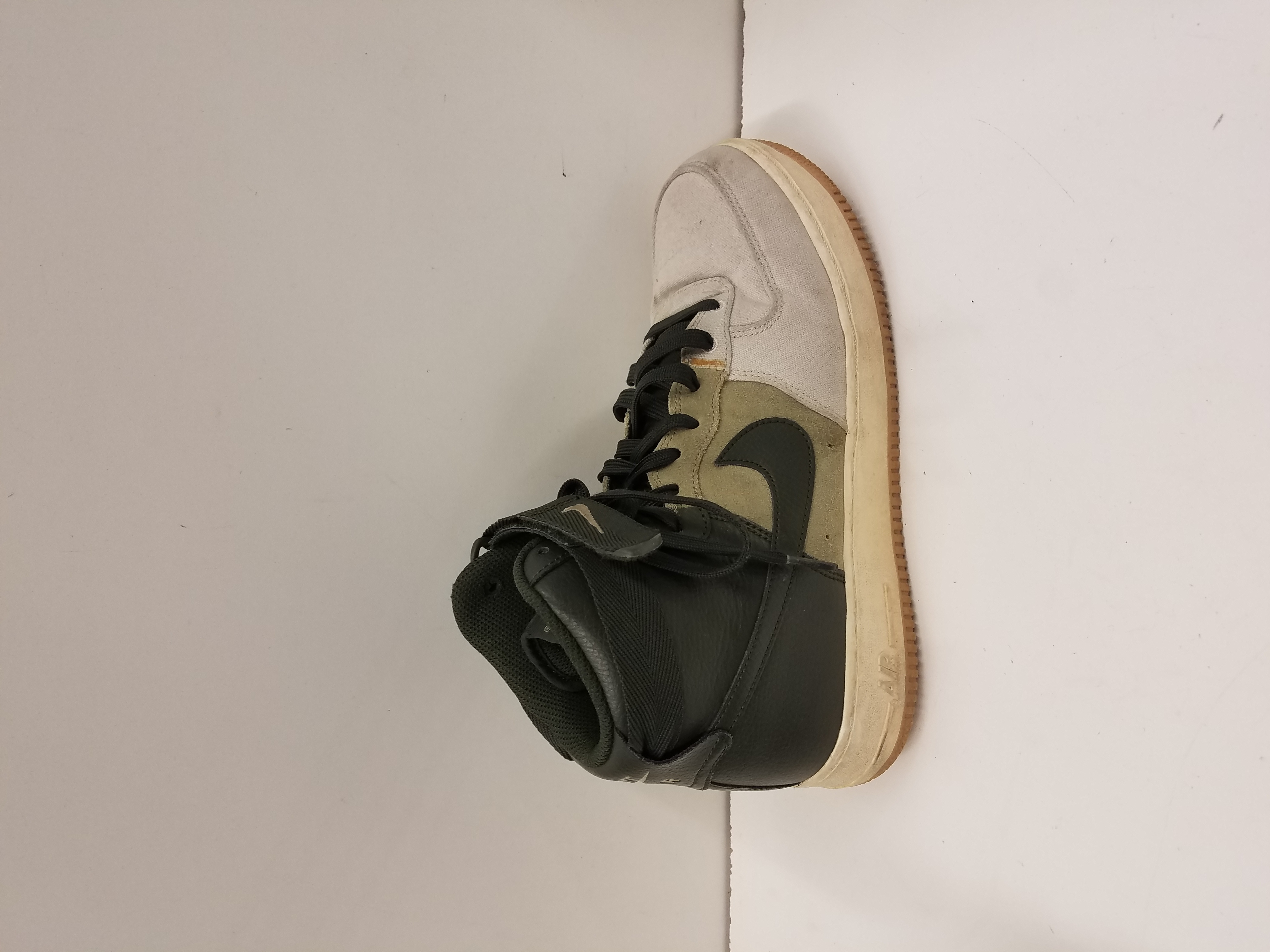 Buy the Nike Air Force 1 High 07 LV8 Mens Shoes US 10.5 Beige Olive Green