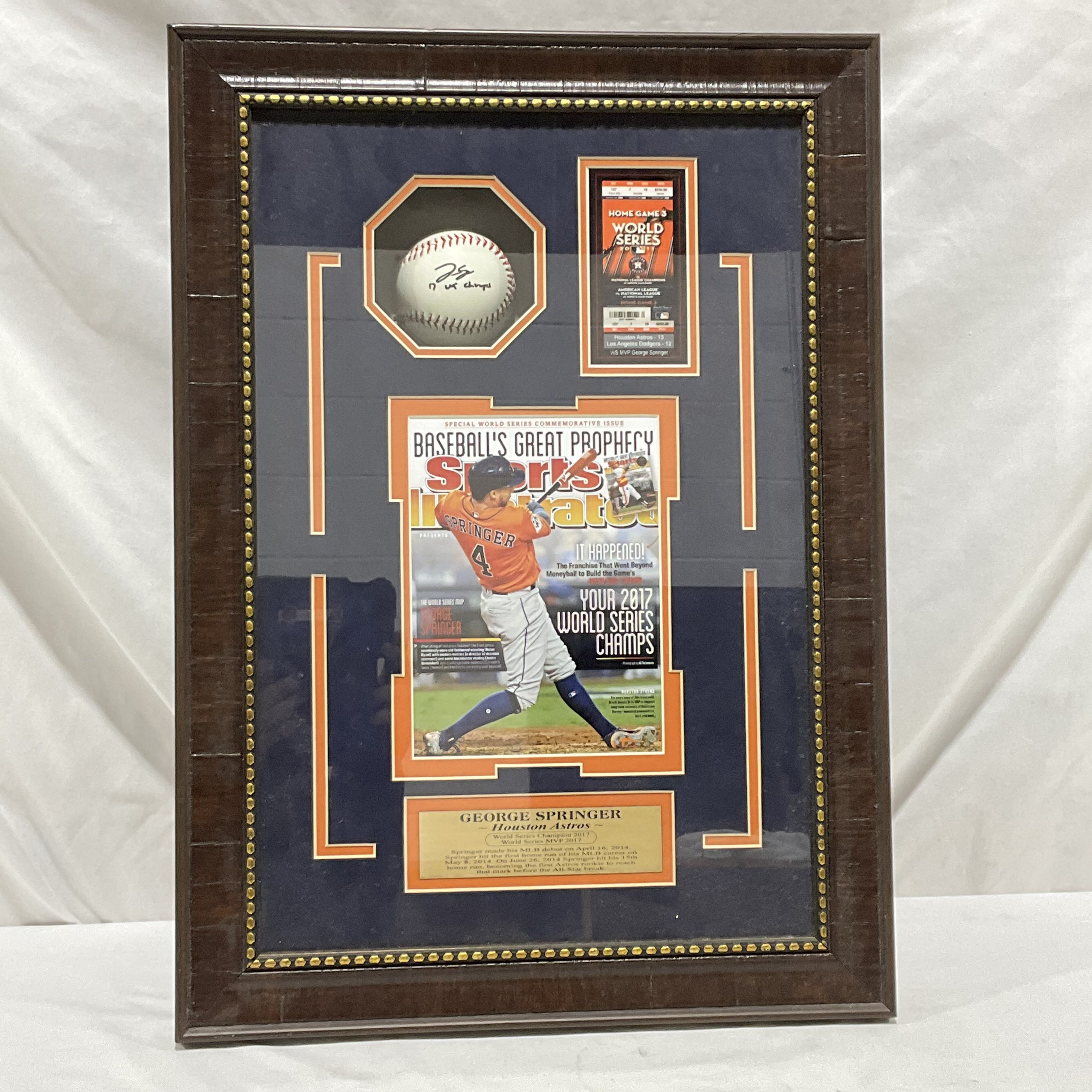 Buy the George Springer Shadow Box