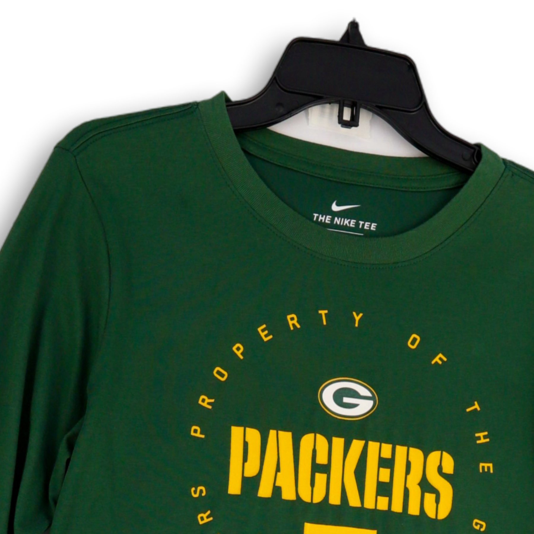 Buy the Womens Green Bay Packers Long Sleeve Crew Neck Pullover T