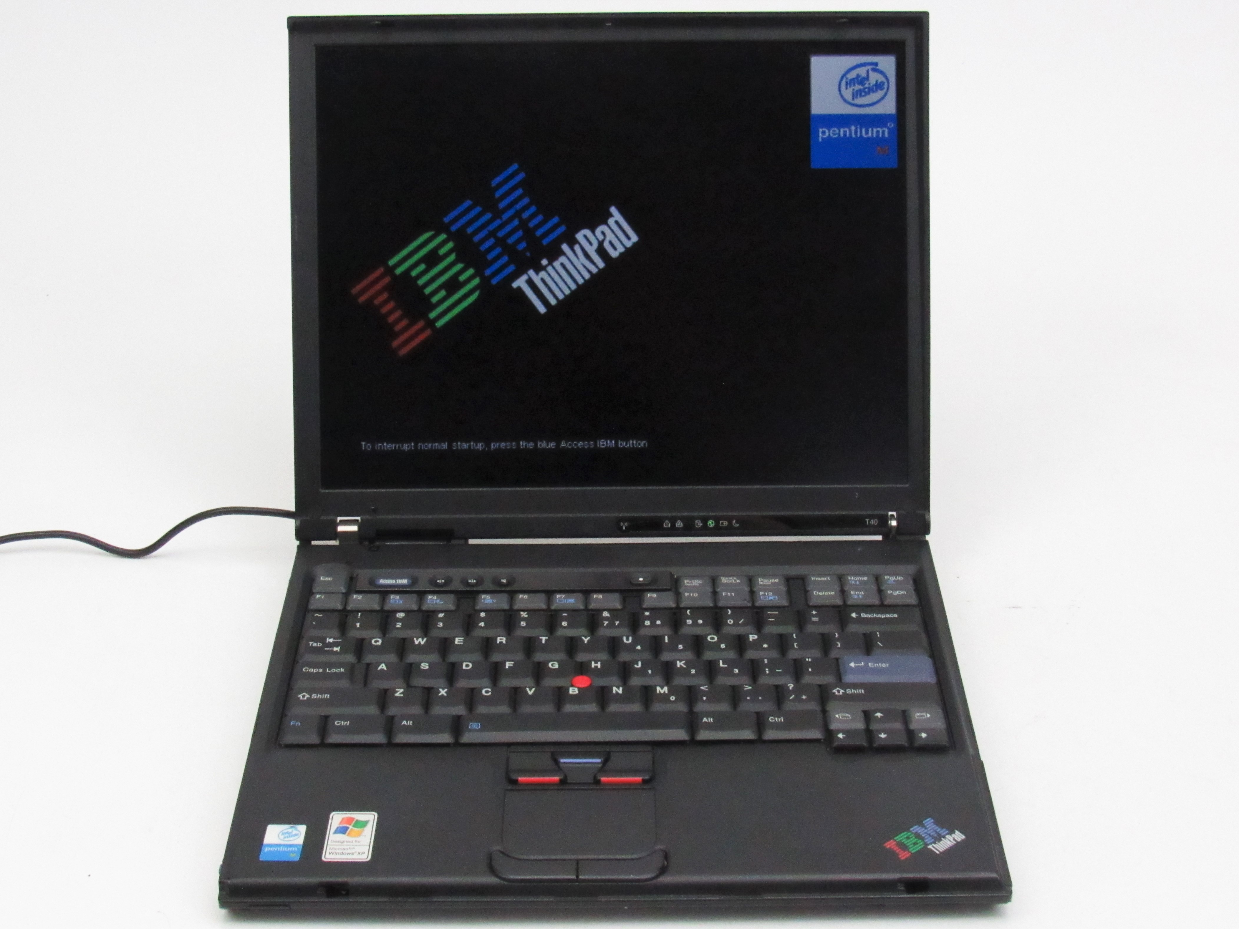 Buy the IBM ThinkPad T40 Intel Pentium 1.5GHz 120MB RAM 60GB HDD 14.1in READ |