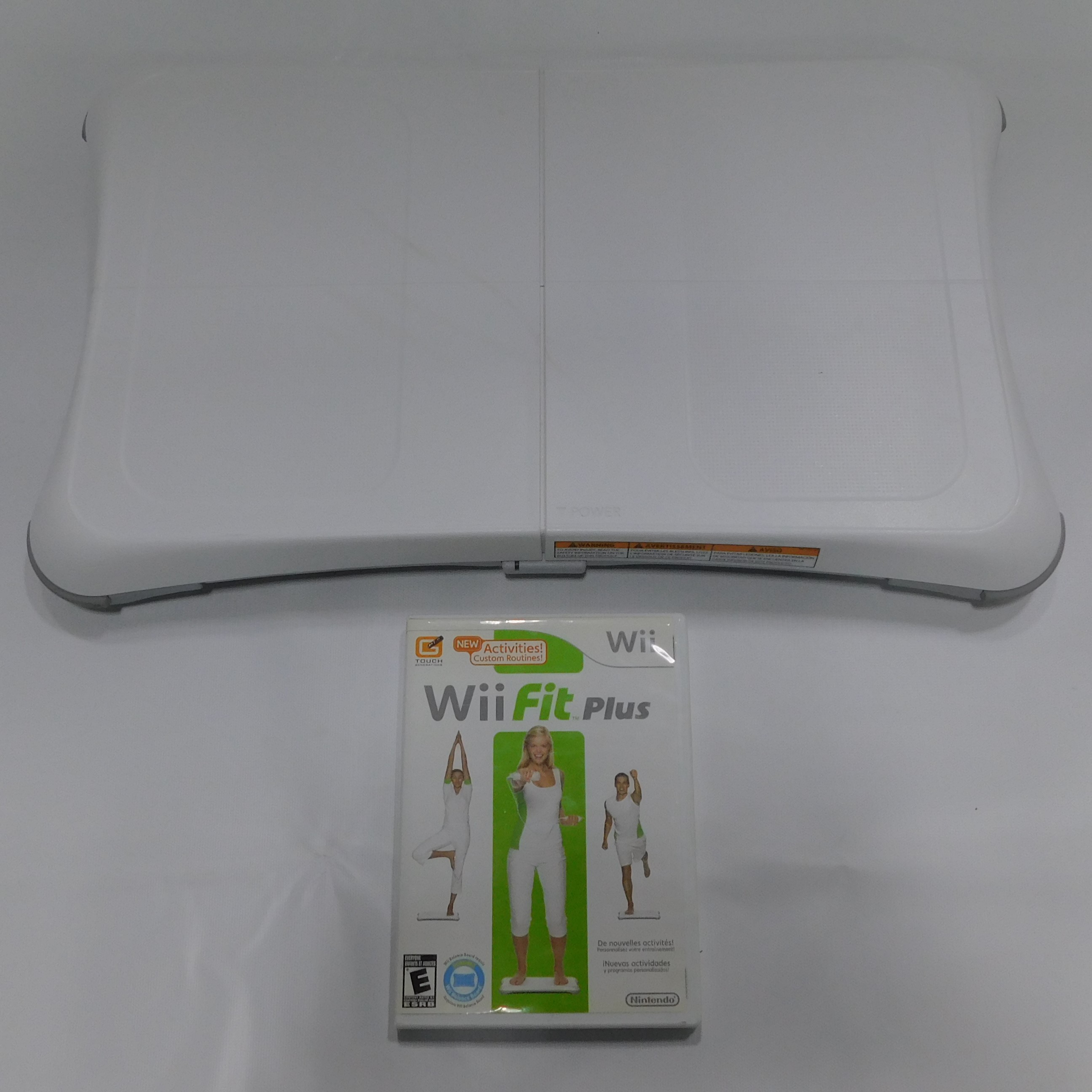 damnificados Disturbio Uganda Buy the Nintendo Wii Fit Balance Board w/ game Wii Fit Plus | GoodwillFinds