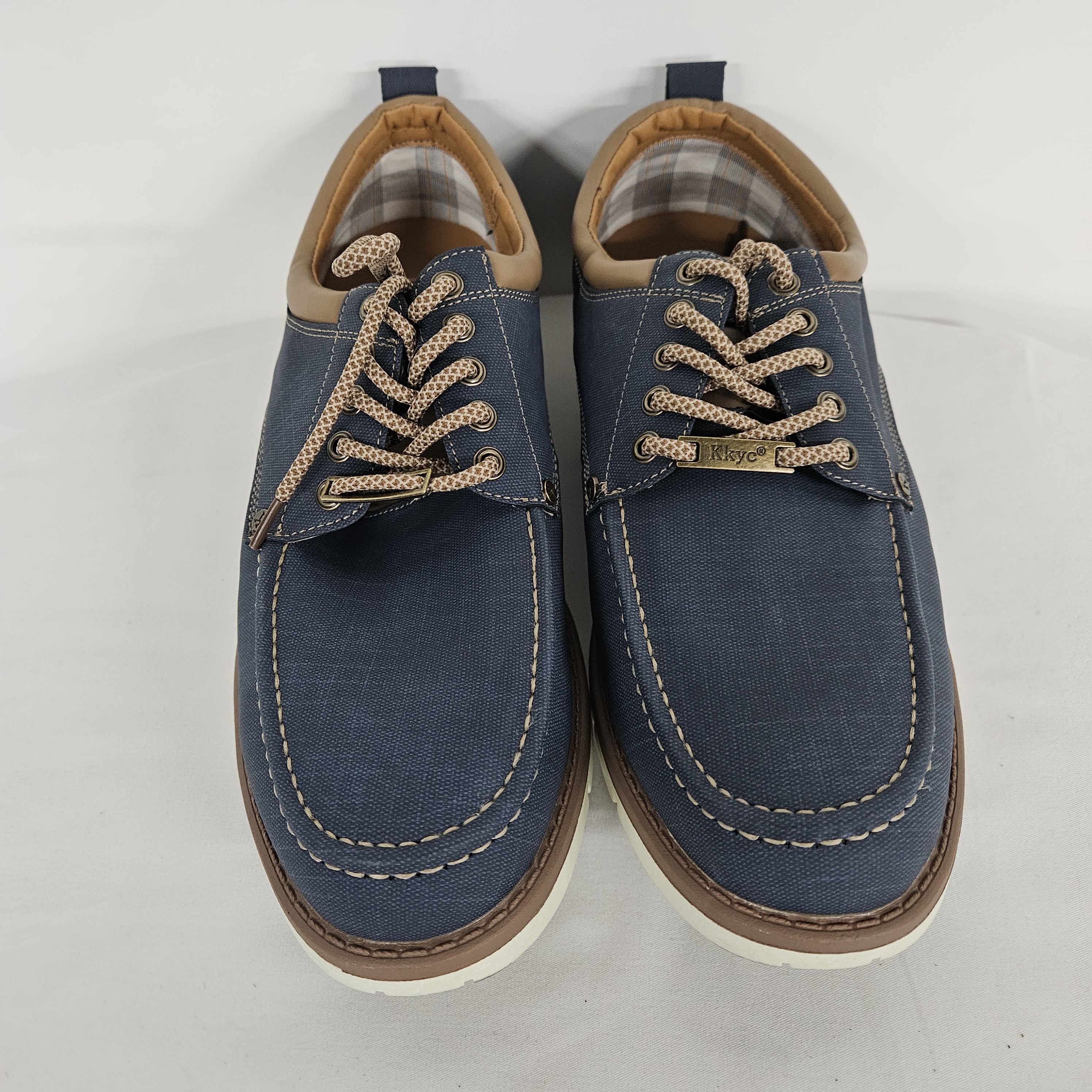 Buy the Kkyc International Honor Products Navy Shoes | GoodwillFinds