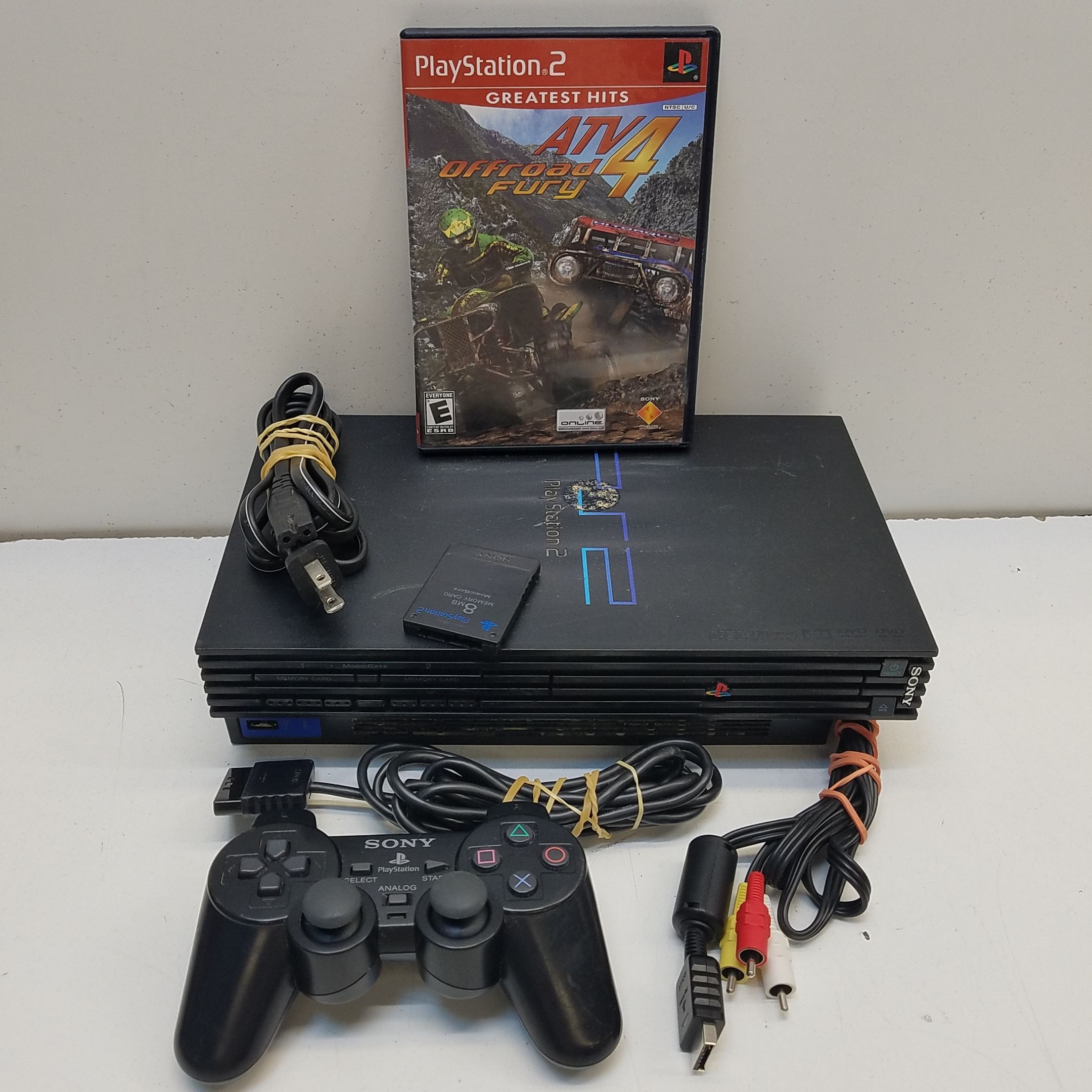 Sony PlayStation 2 Console - Black (SCPH-39001) for sale online