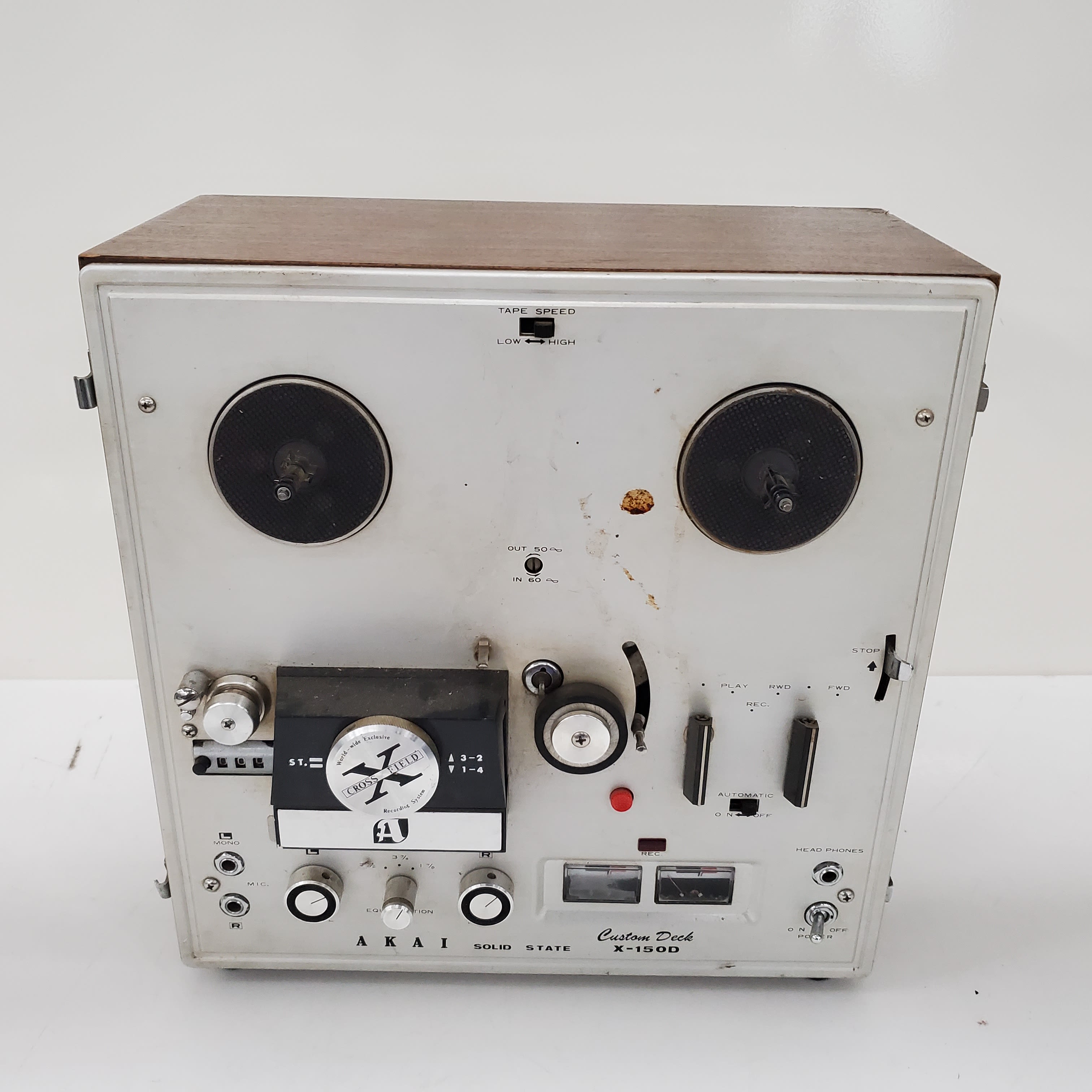 Akai X-1810D Reel to Reel Tape Deck - Vintage for Sale in Gaithersburg, MD  - OfferUp