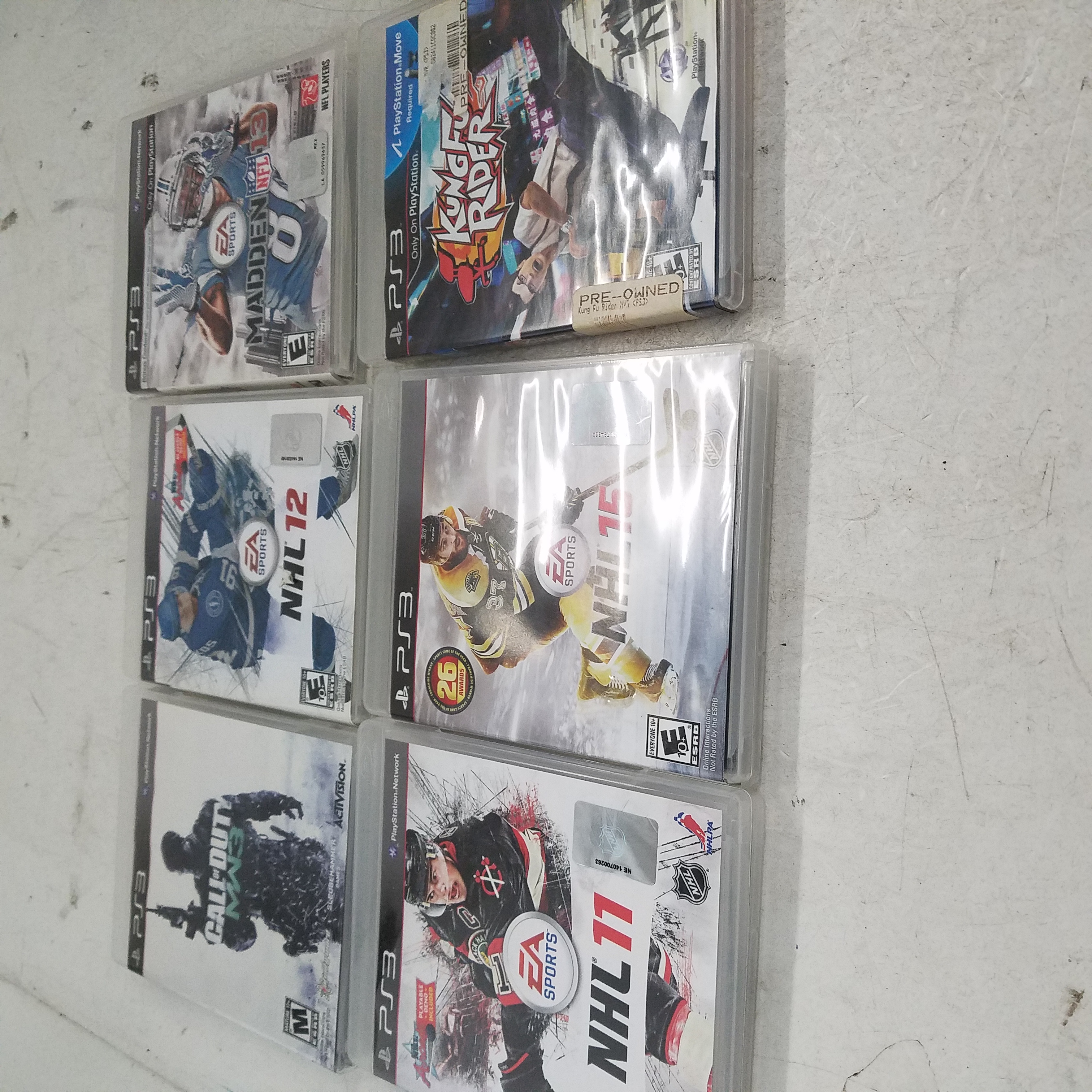 Lot of 12 Playstation 3 PS3 Games NHL Call of Duty FIFA GTA Madden