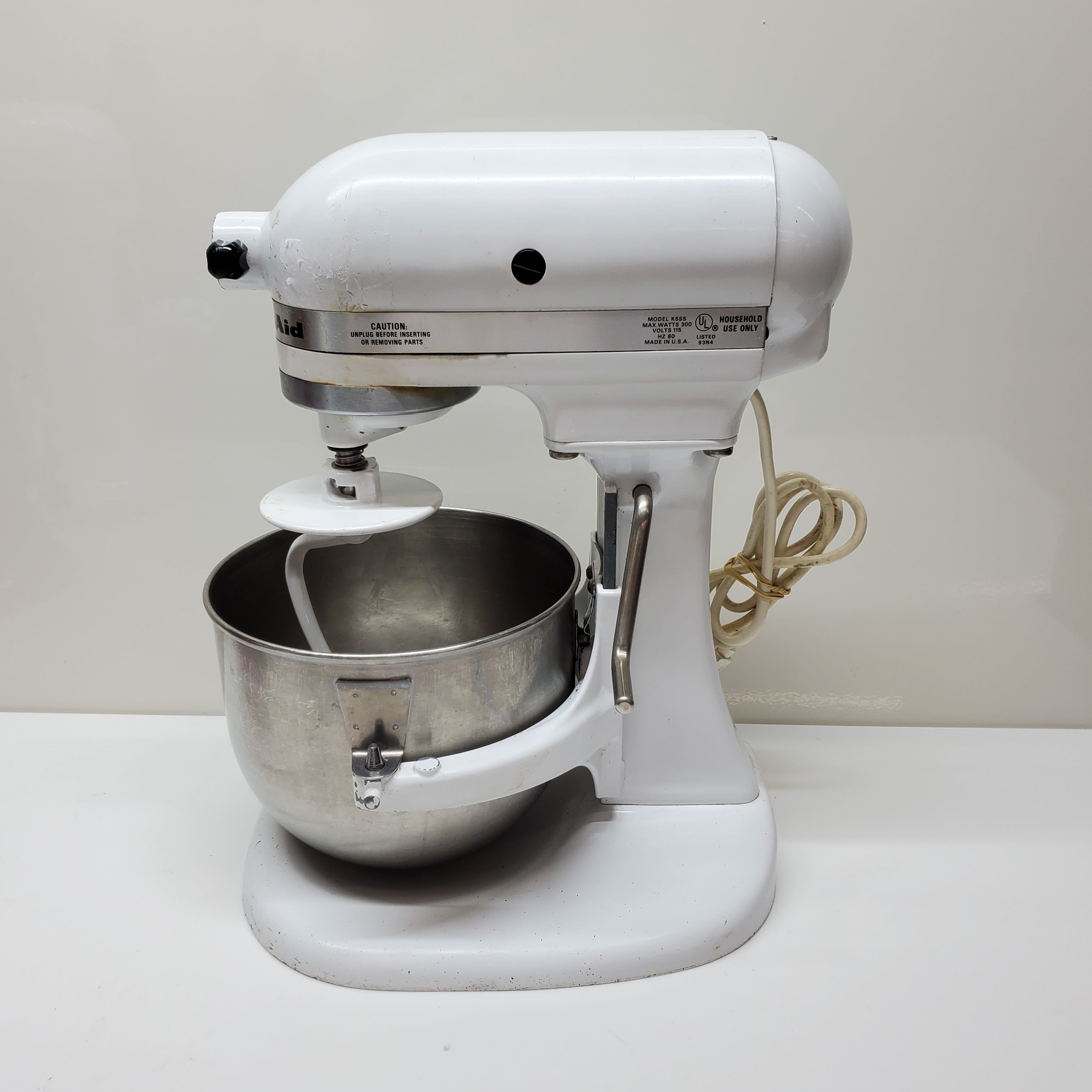 Buy KitchenAid K5SS Heavy Duty Series Stand Mixer For Parts/Repair for USD  124.00 | GoodwillFinds