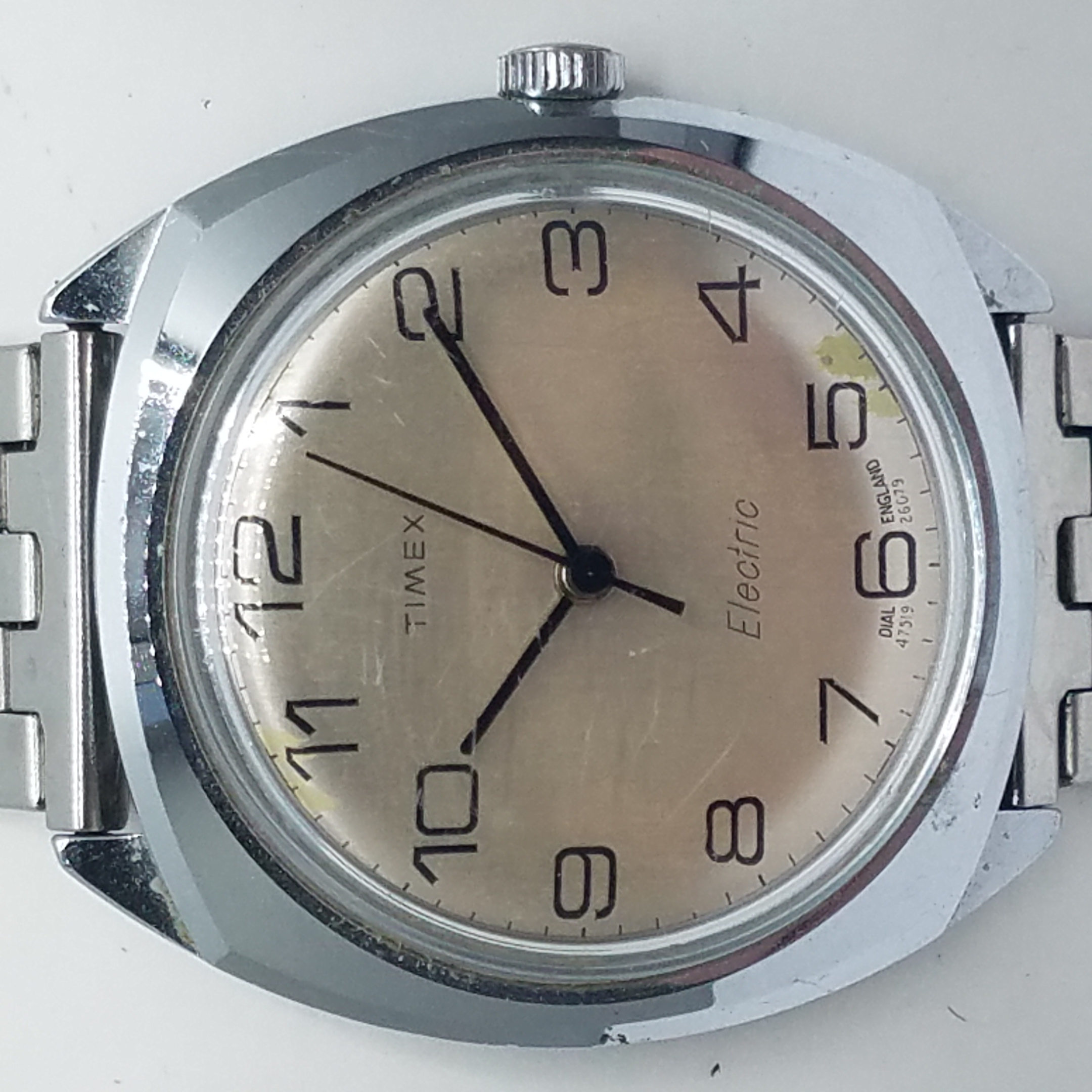 Buy the Timex Electric Silver Tone Stainless Steel Vintage Watch |  GoodwillFinds