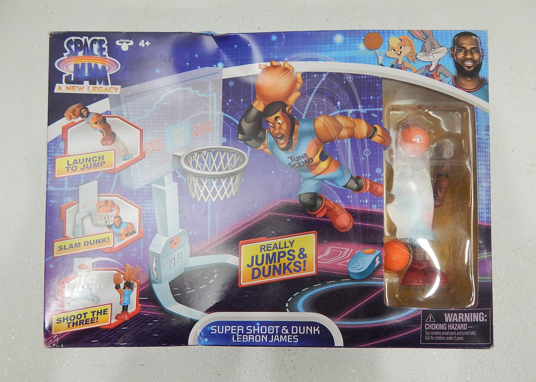 Buy the Space Jam A New Legacy Super Shoot And Dunk Lebron James ...