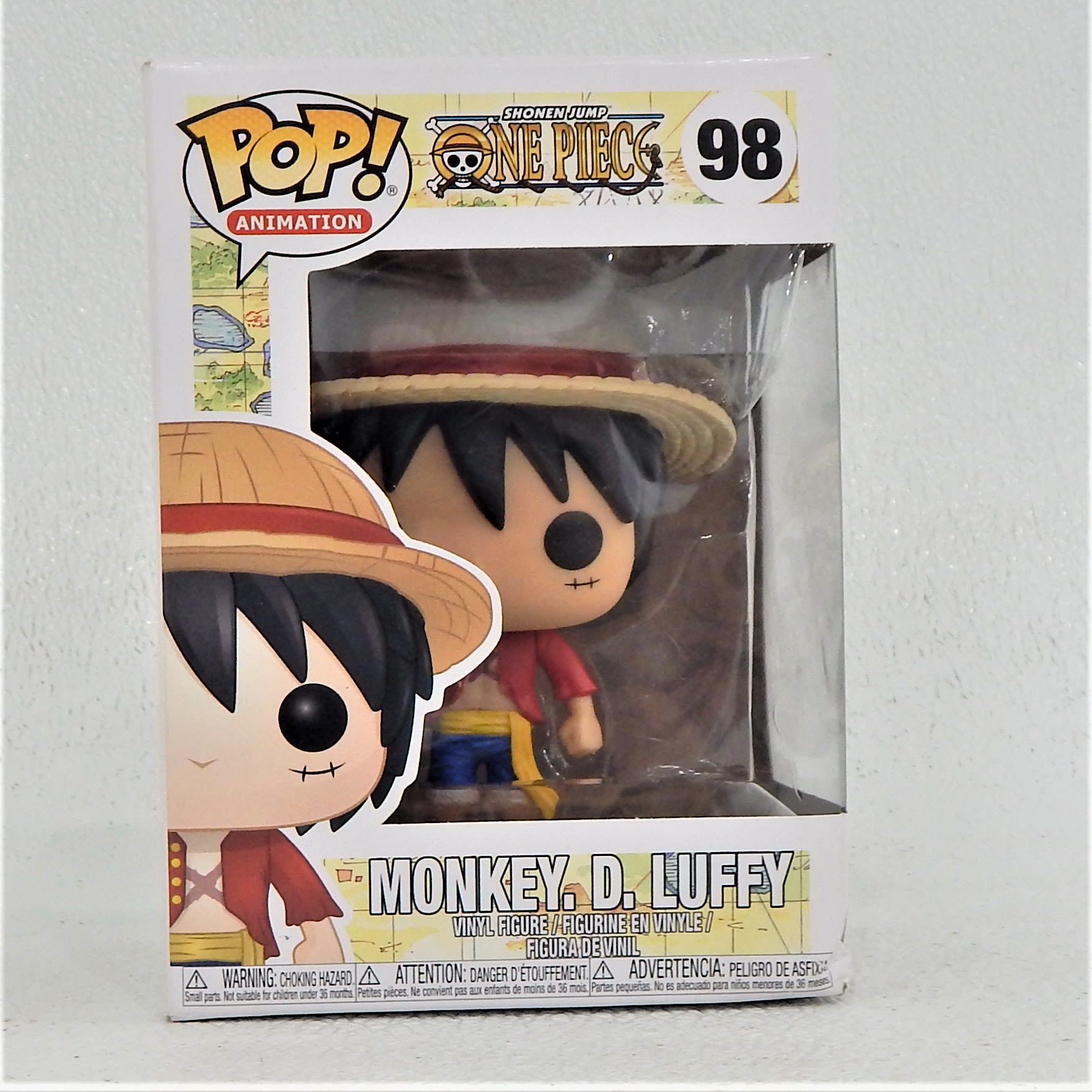 Buy Shonen Jump One Piece Anime 98 Monkey D. Luffy Funko Pop IOB for USD  16.49 | GoodwillFinds