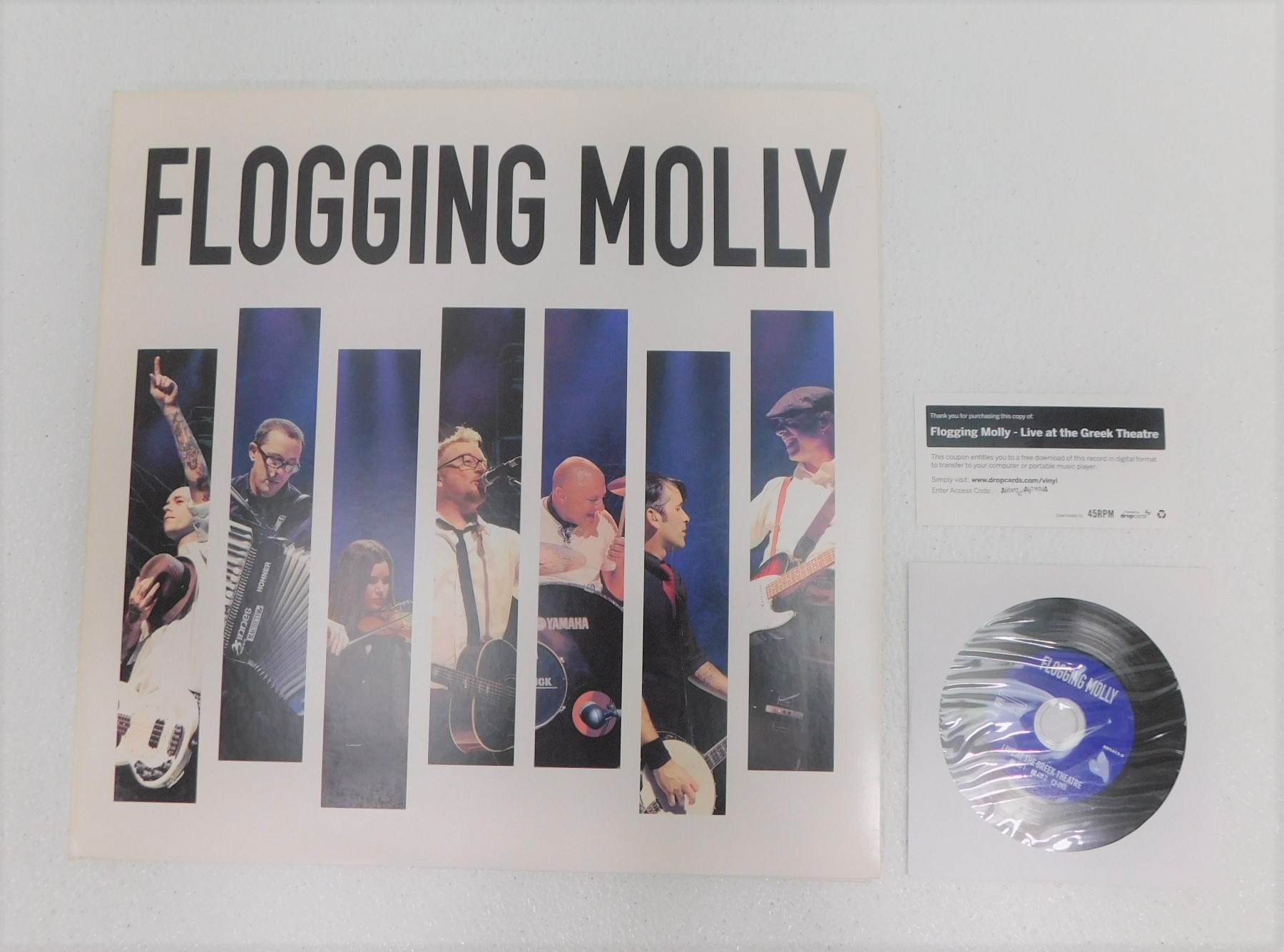 the Flogging Molly Live At Greek Theatre Record & Dud Set |