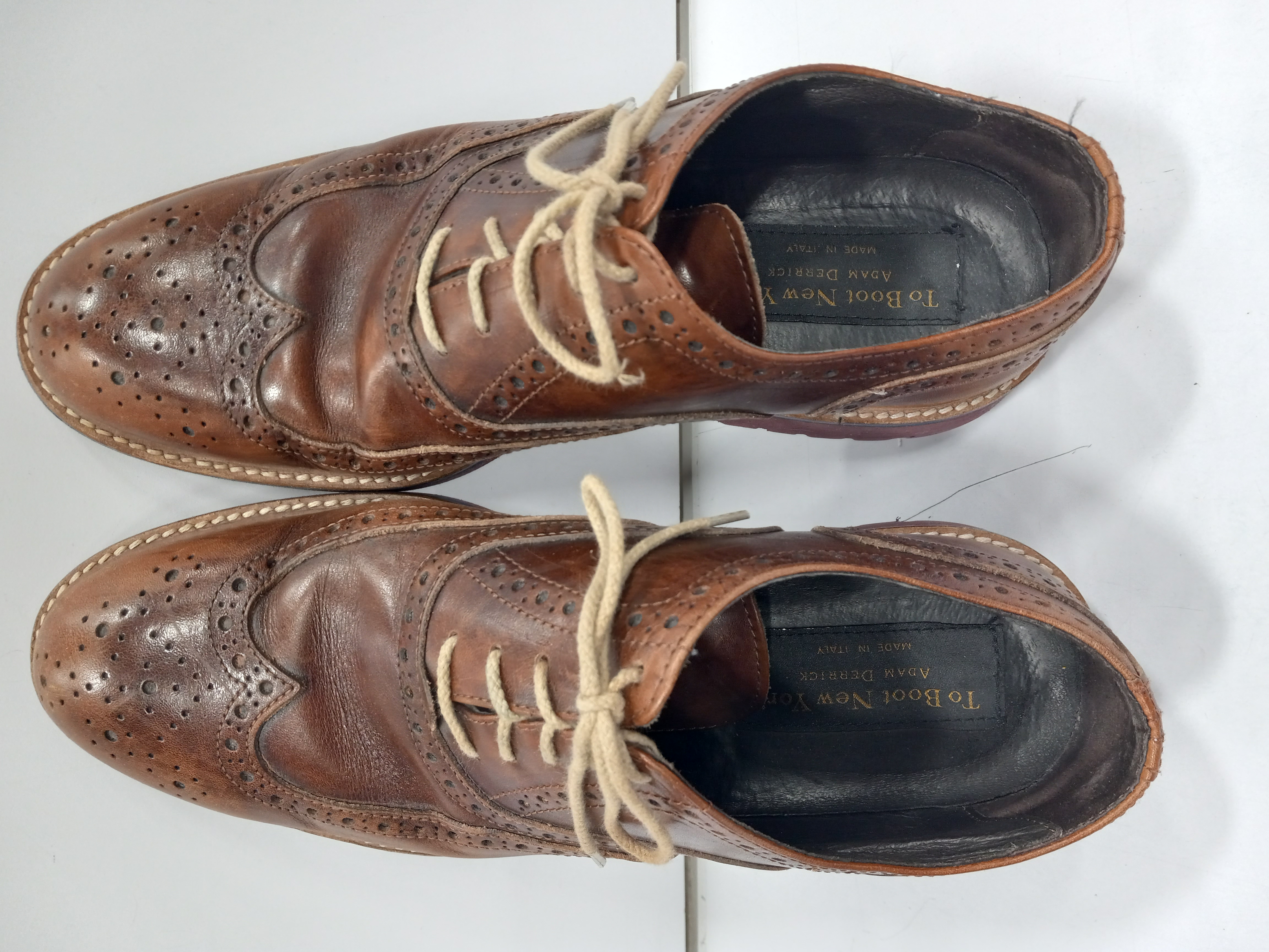 Buy the To Boot New York Adam Derrick Mens Shoes Sz 9 | GoodwillFinds