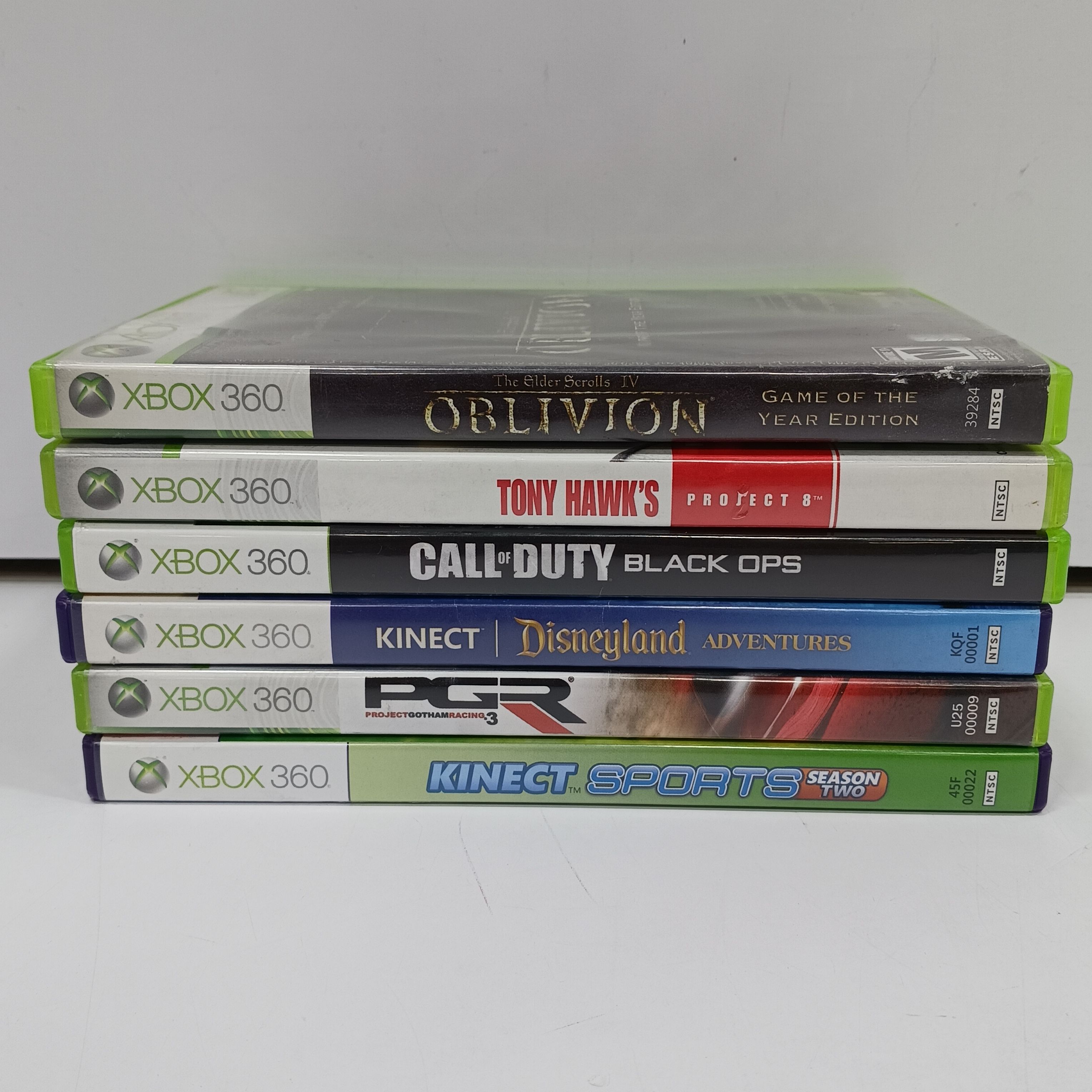 Kinect Game Lot Adventures and Sports Xbox 360 Microsoft Two Games