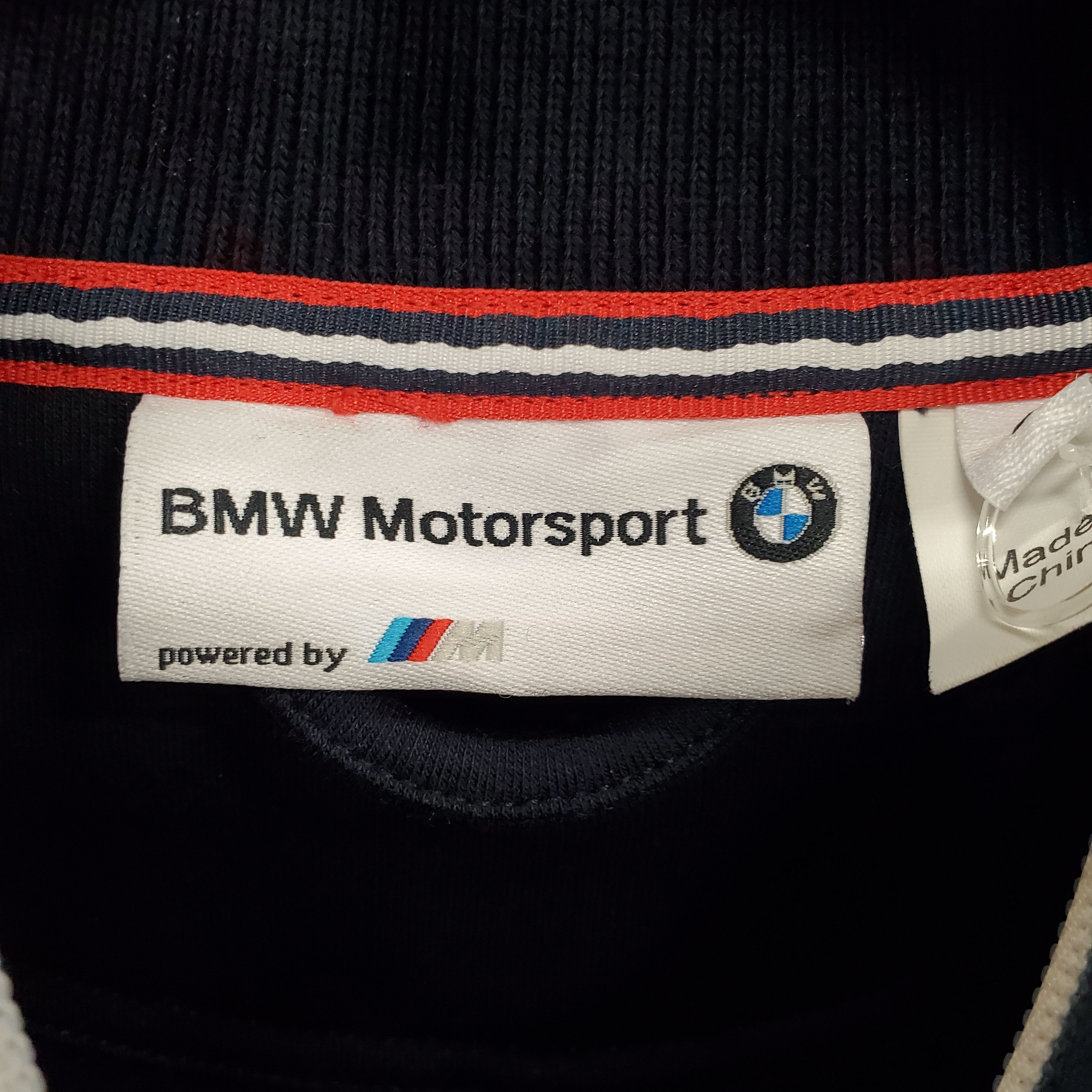 Buy the BMW Motorsport Men Blue Track Jacket L NWT | GoodwillFinds