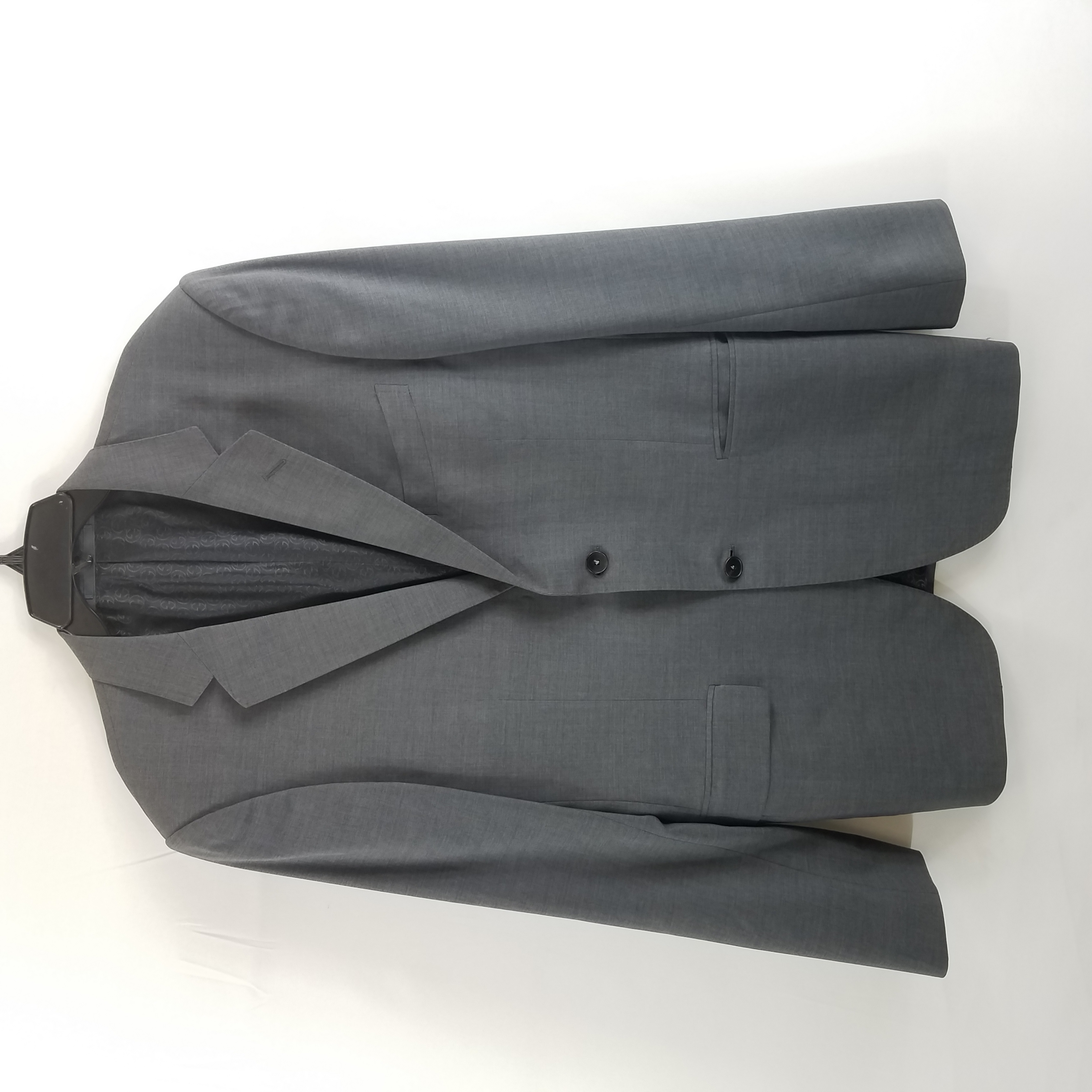 Buy the Gucci Men Grey Suit Jacket 42 L | GoodwillFinds