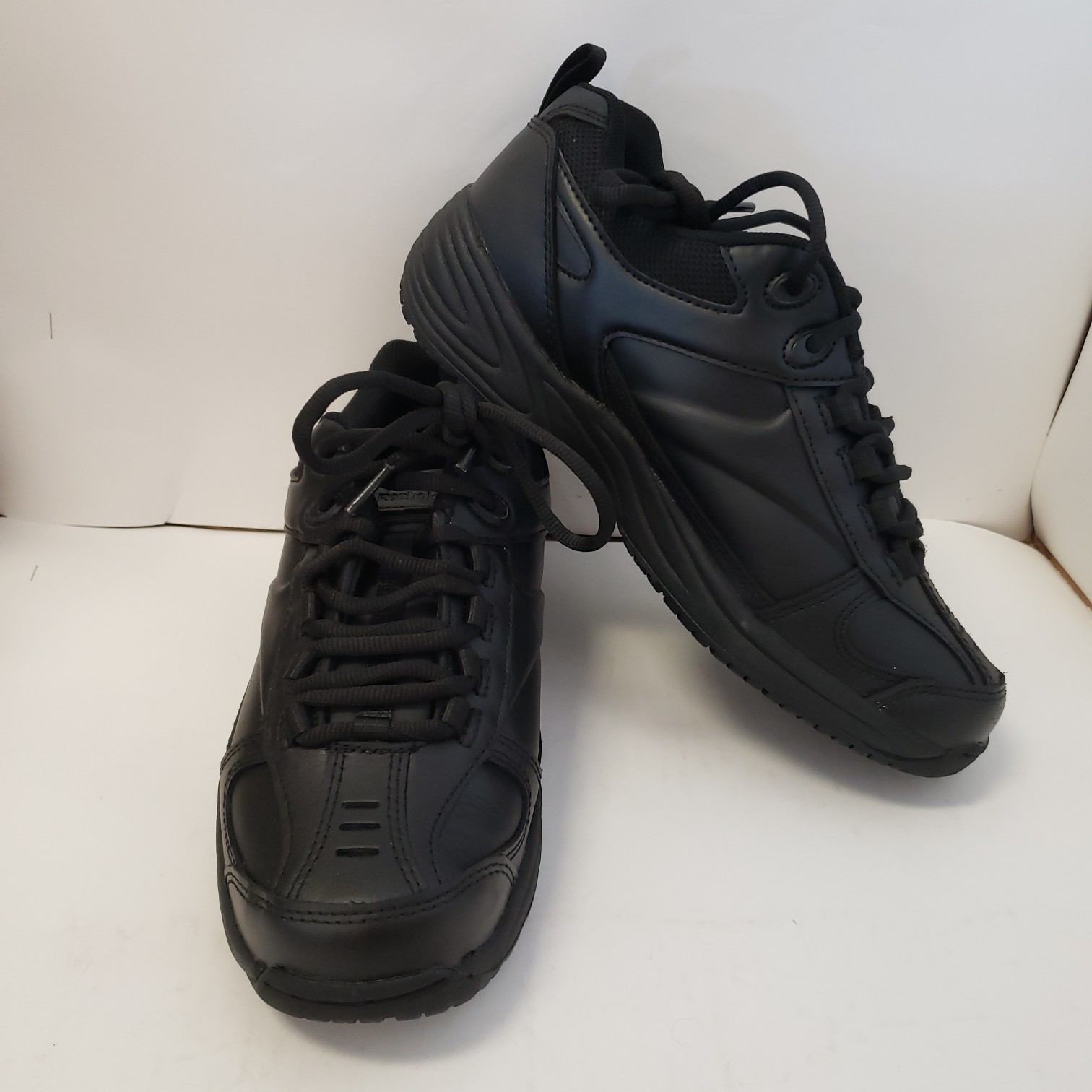 Buy the Mens Jorie Leather Lace Up Work Shoes | GoodwillFinds