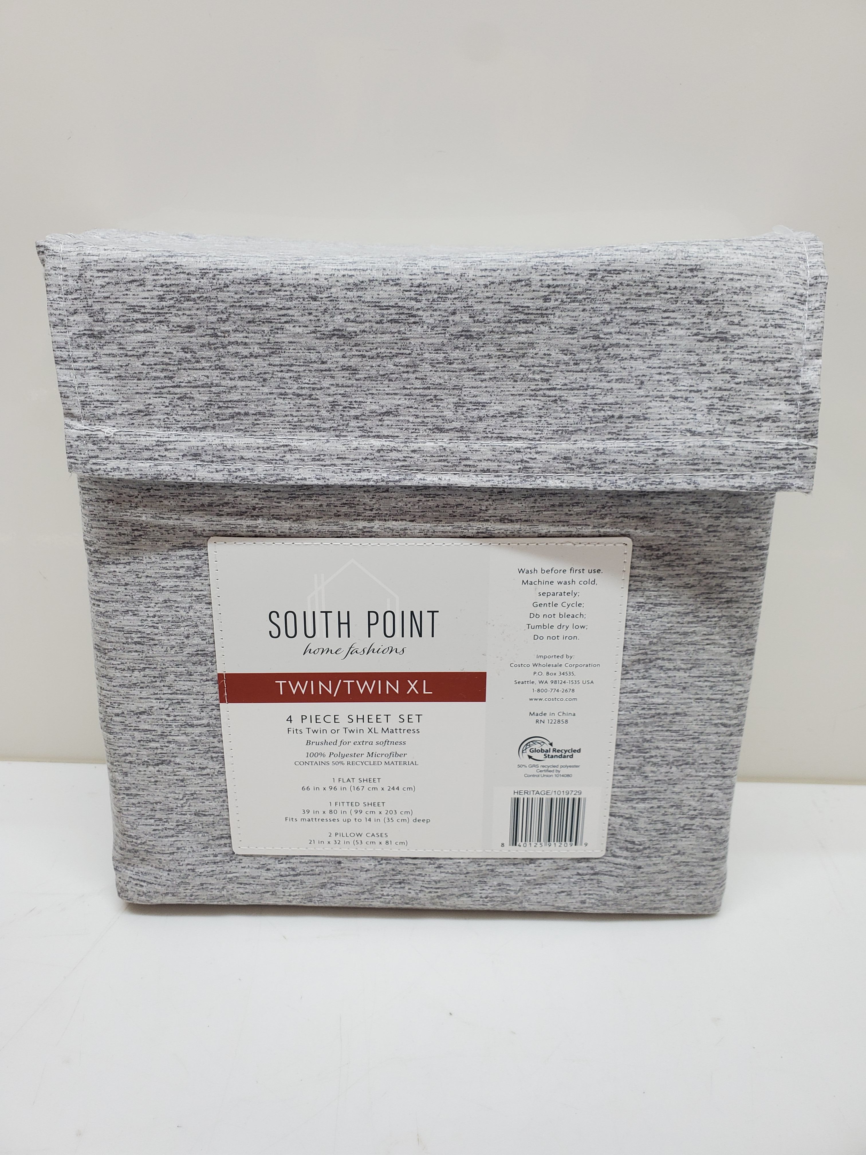 South Point Home Fashions Microfiber 6-Piece Sheet Set