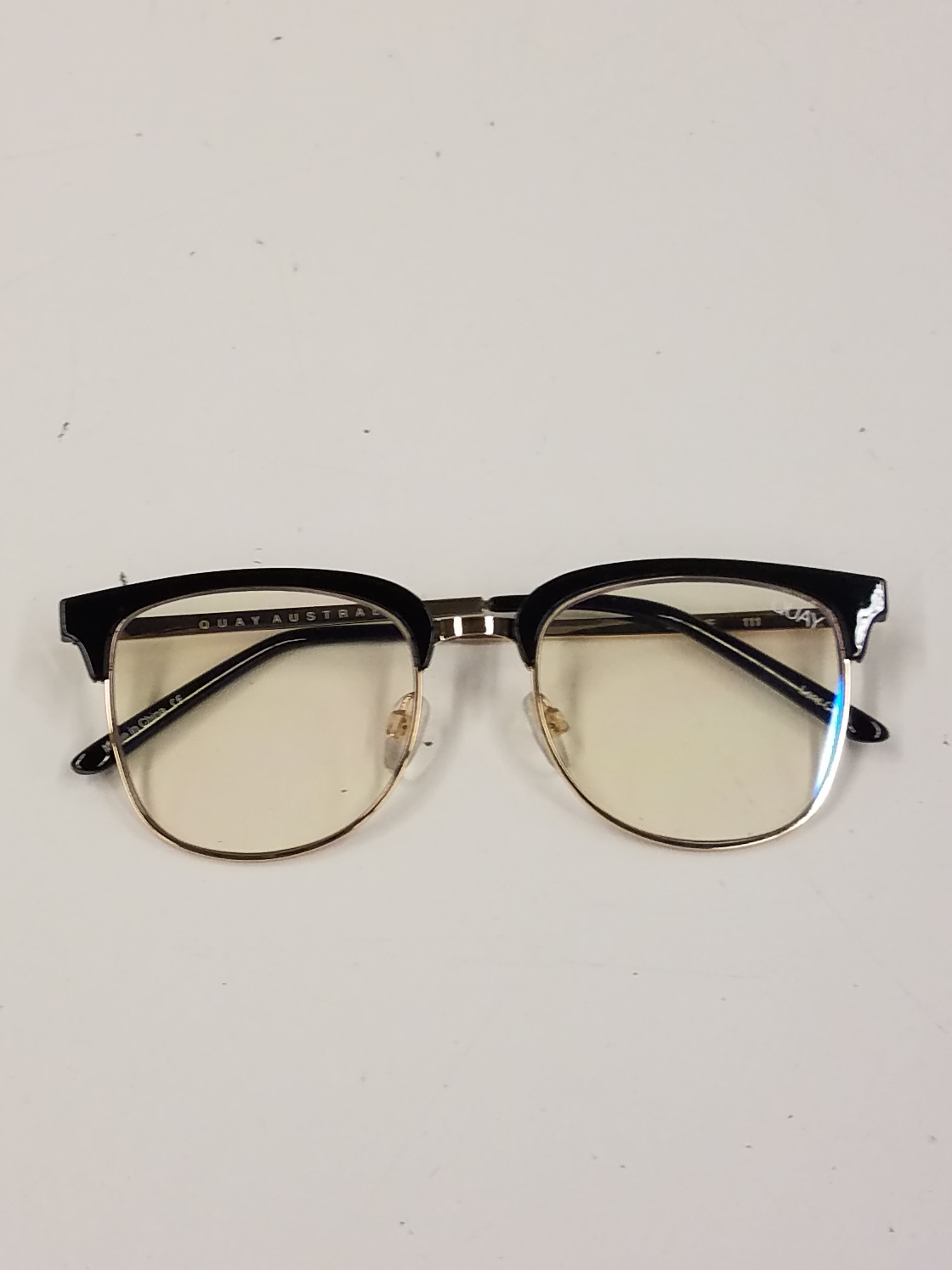 Buy the Quay Australia Evasive Black Eyeglasses Rx | GoodwillFinds
