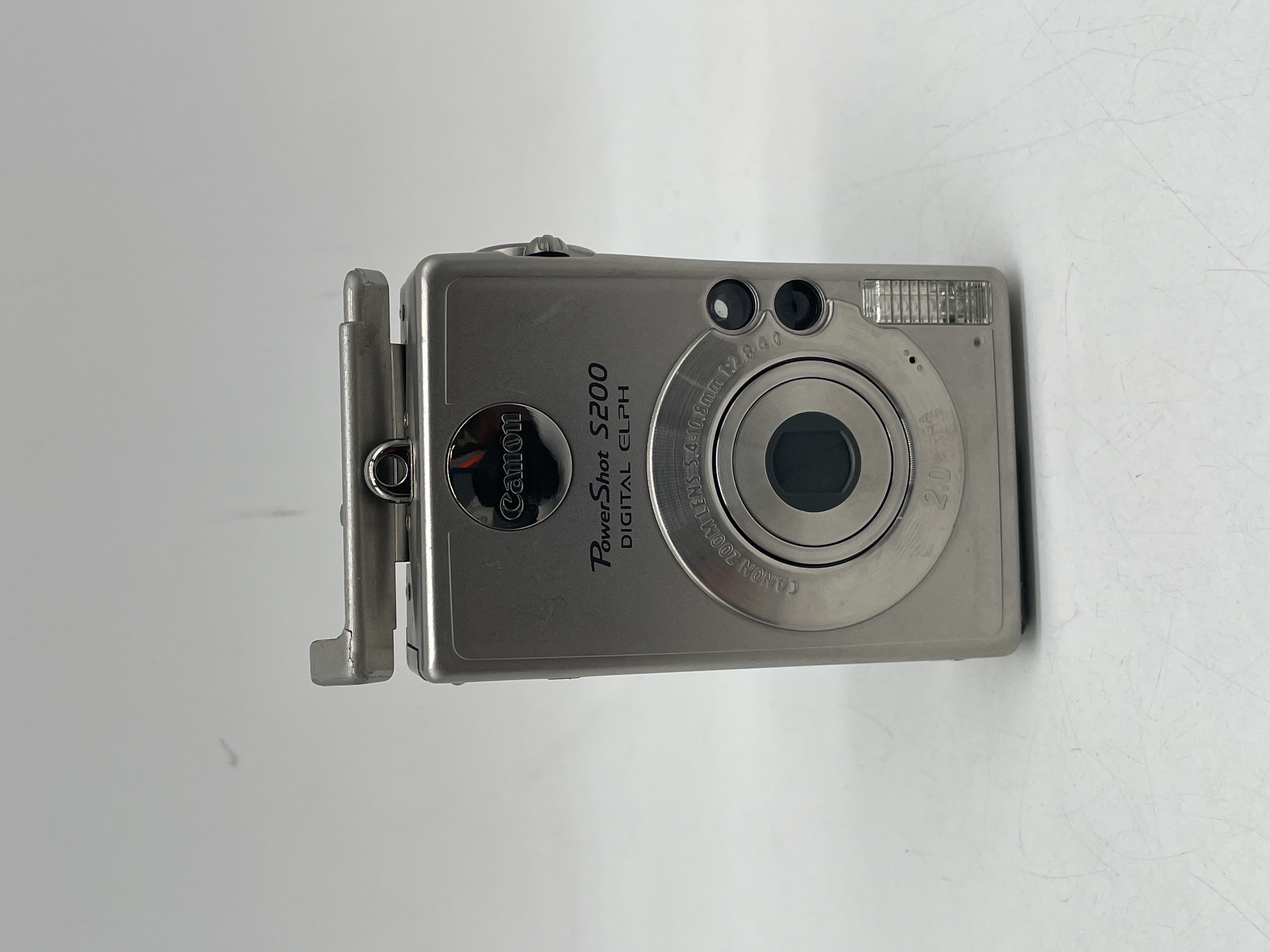 Buy the Power Shot S200 ELPH Silver 2.0MP Compact Digital Camera