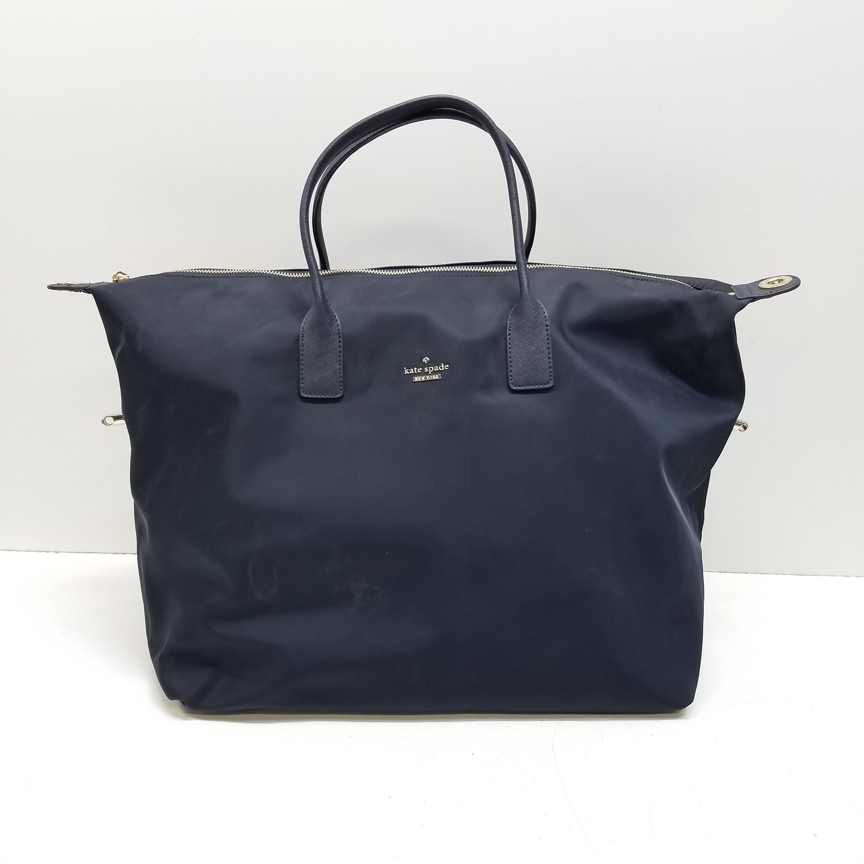 Buy the Kate Spade Extra Large Nylon Tote Bag Blue