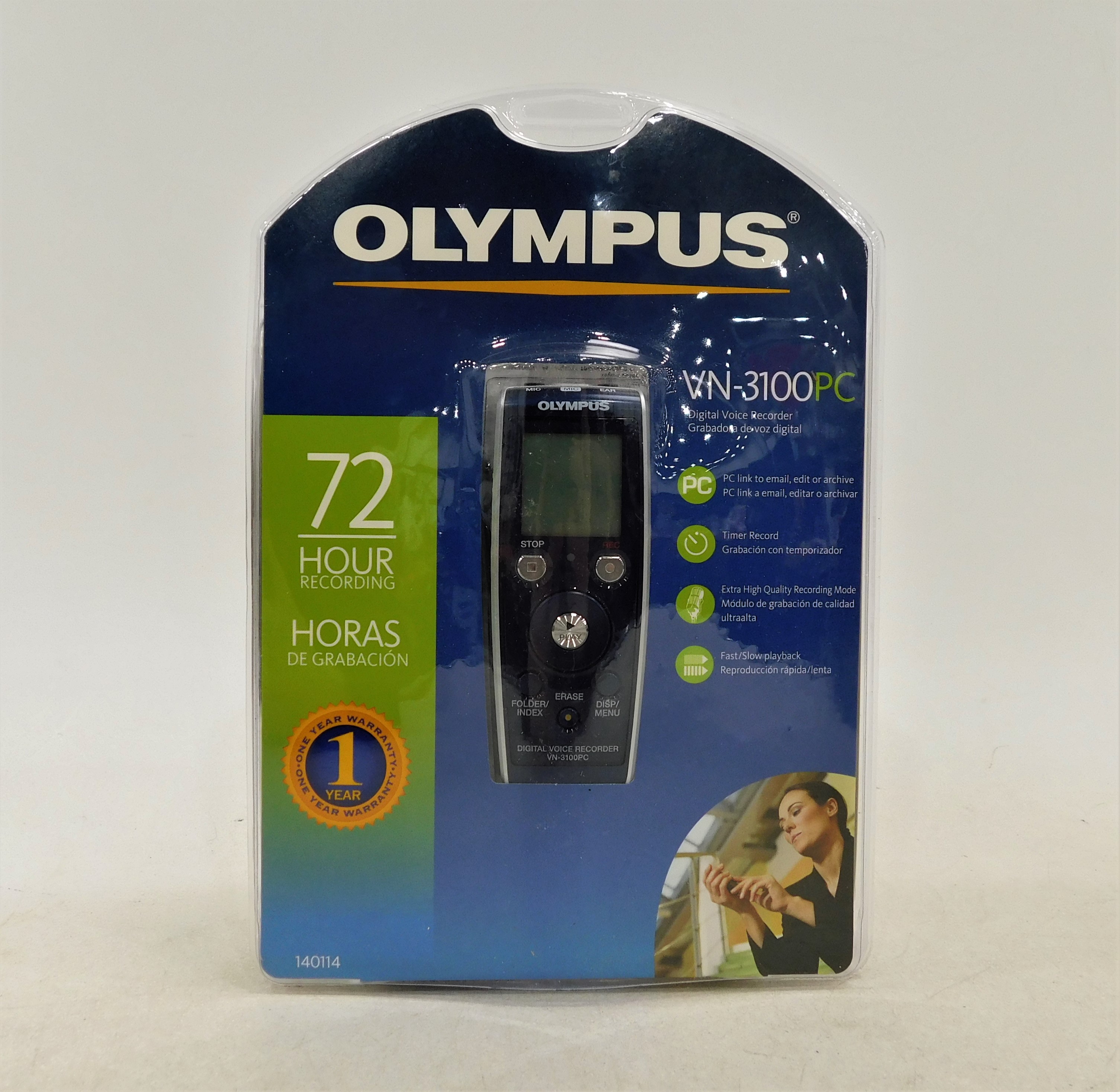 Immigratie Lezen Pessimistisch Buy the Olympus VN-3100PC handheld Digital Voice Recorder NIB |  GoodwillFinds