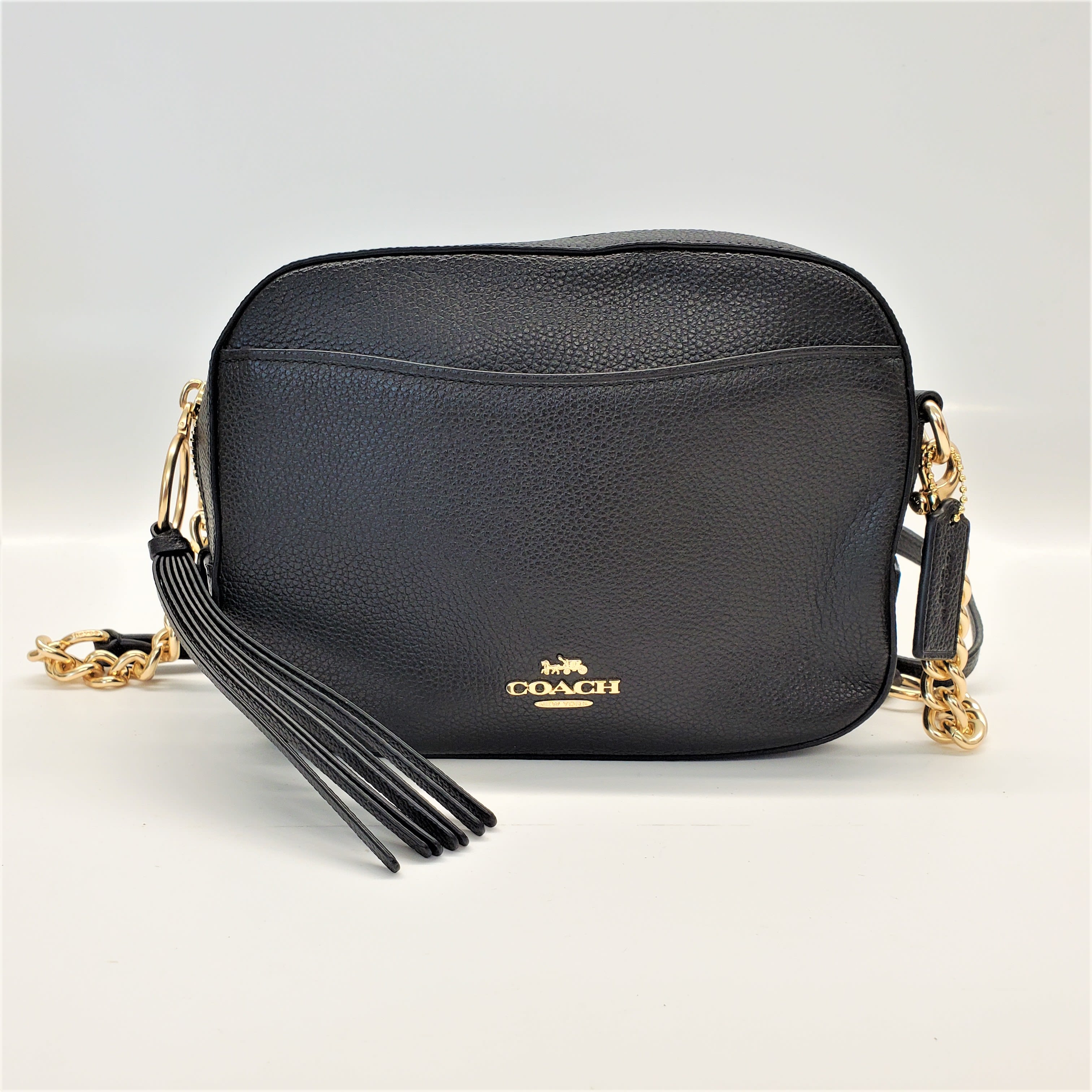 Coach Ladies Leather Camera Bag 29411 LIBLK 191202713086 - Handbags -  Jomashop